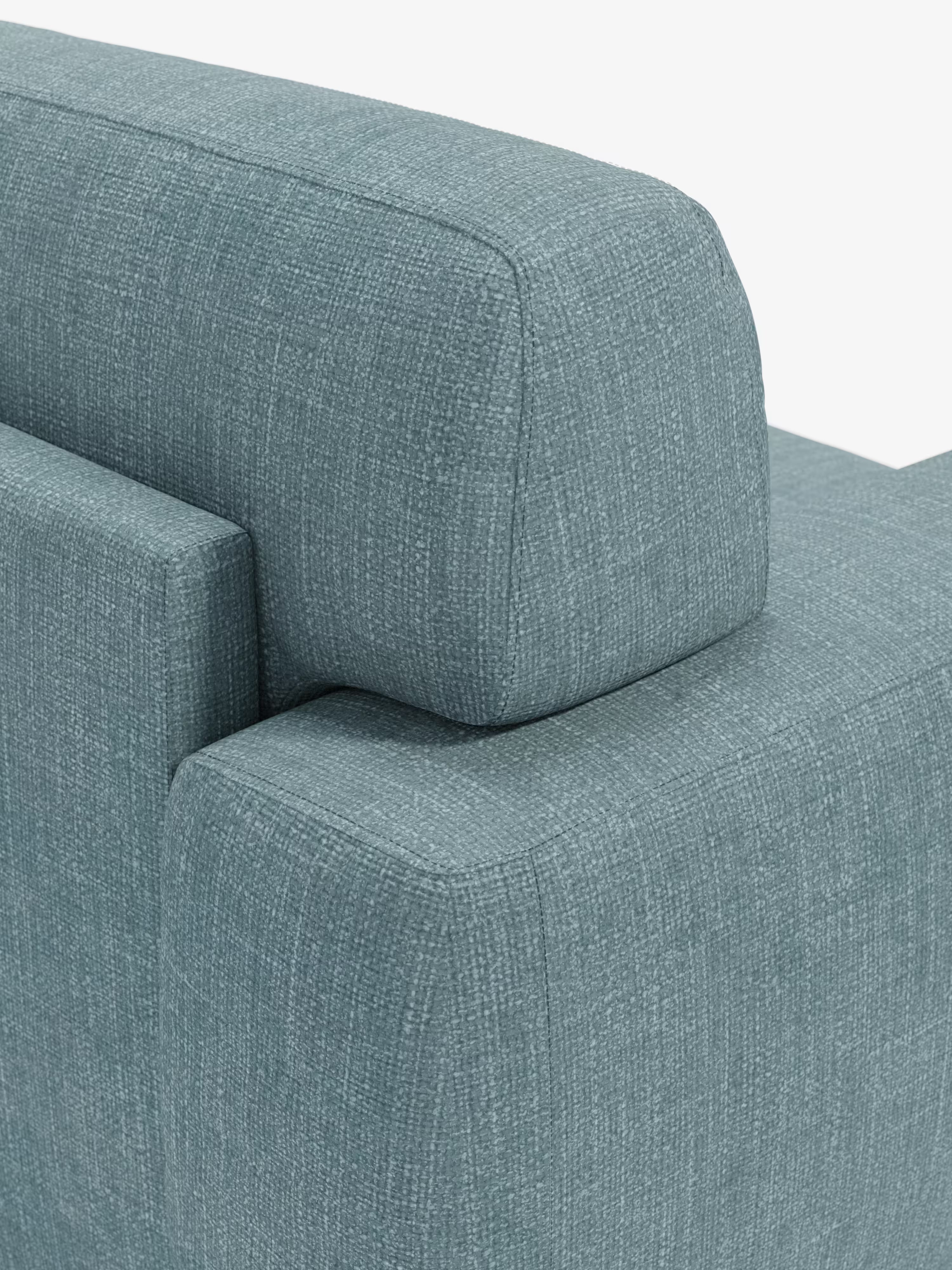 Cloud Divano letto moderno con materasso alto 17 cm - 2 posti e 3 posti in tessuto impermeabile