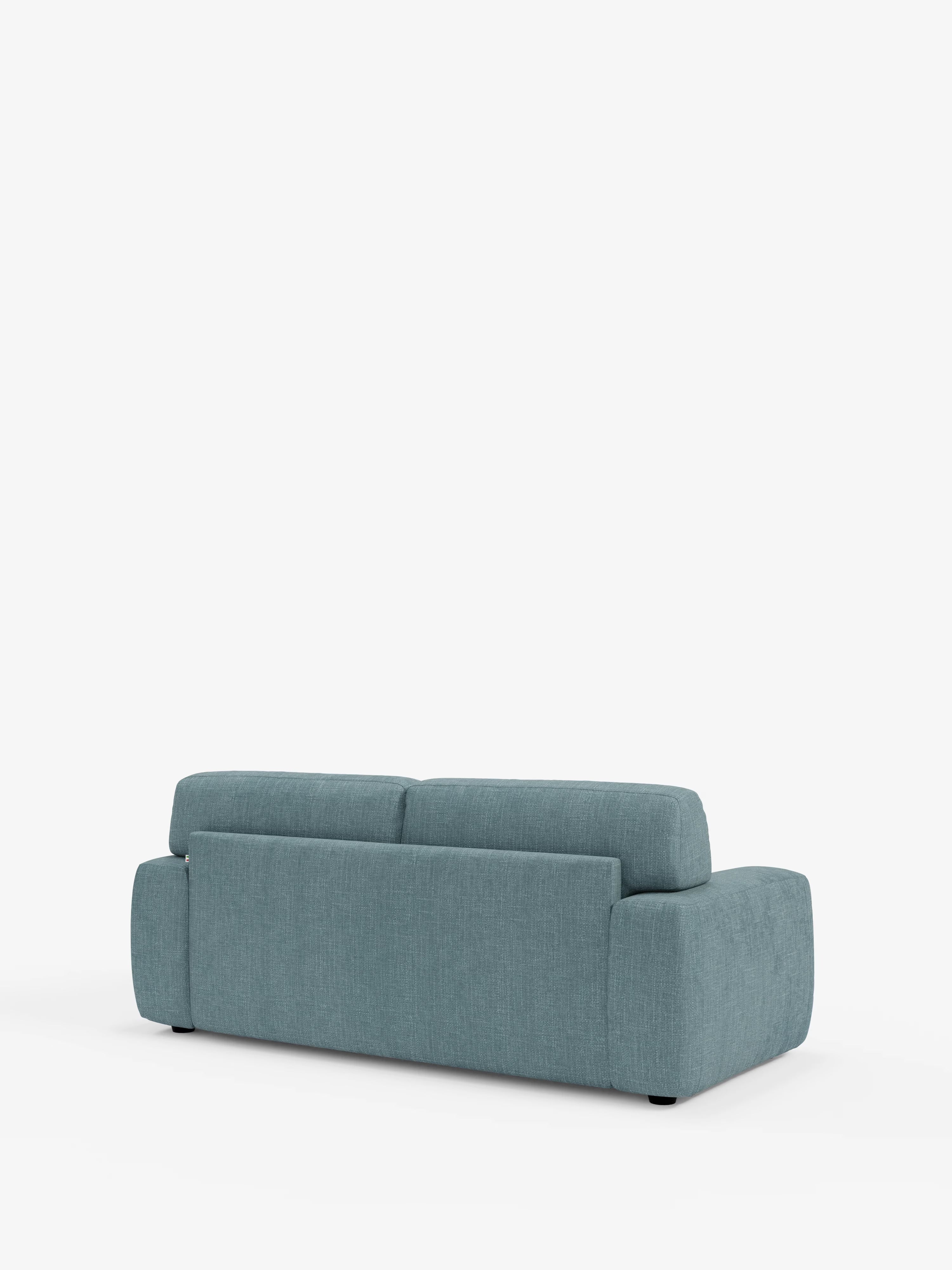Cloud Divano letto moderno con materasso alto 17 cm - 2 posti e 3 posti in tessuto impermeabile