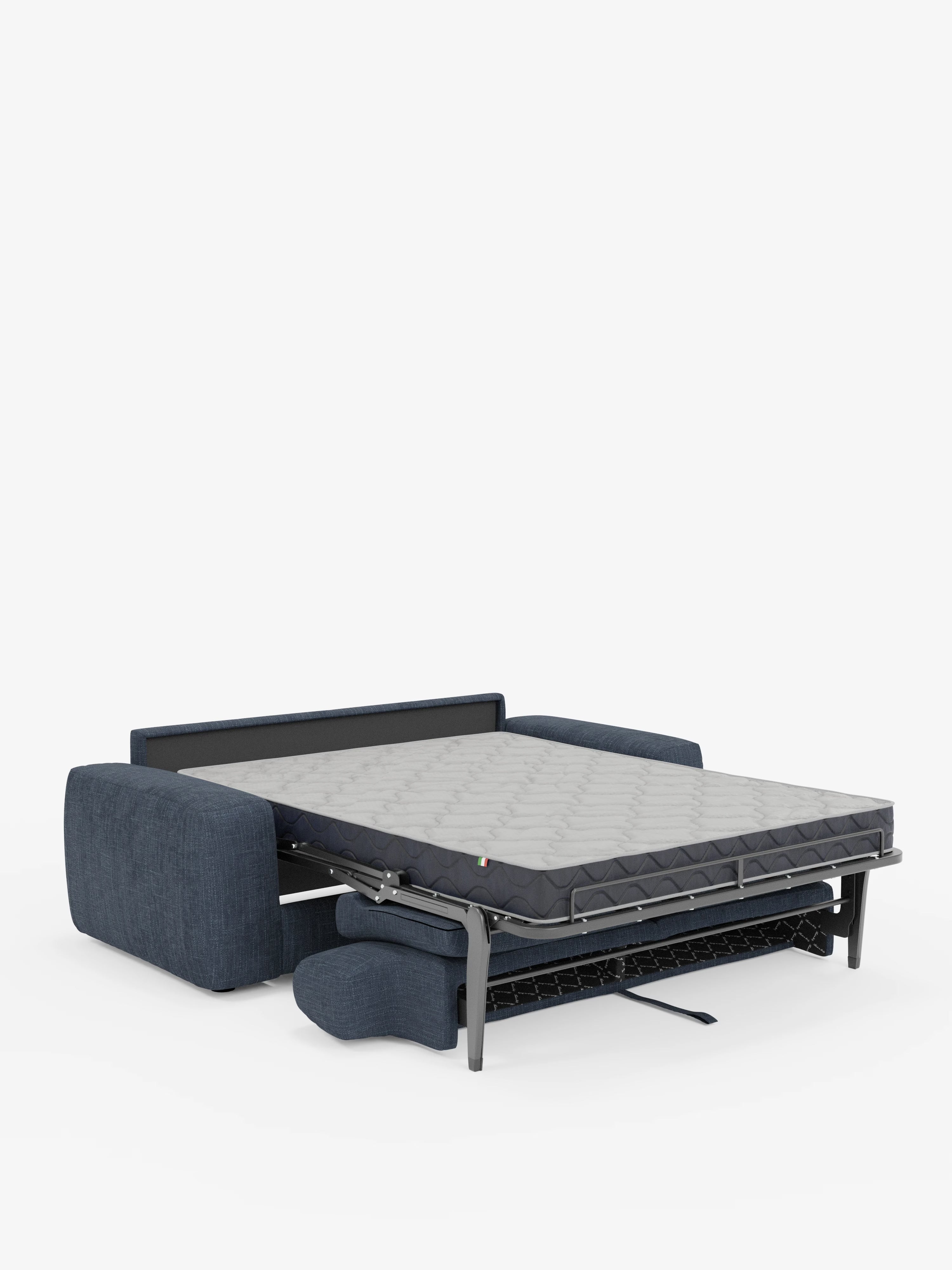 Cloud Divano letto moderno con materasso alto 17 cm - 2 posti e 3 posti in tessuto impermeabile
