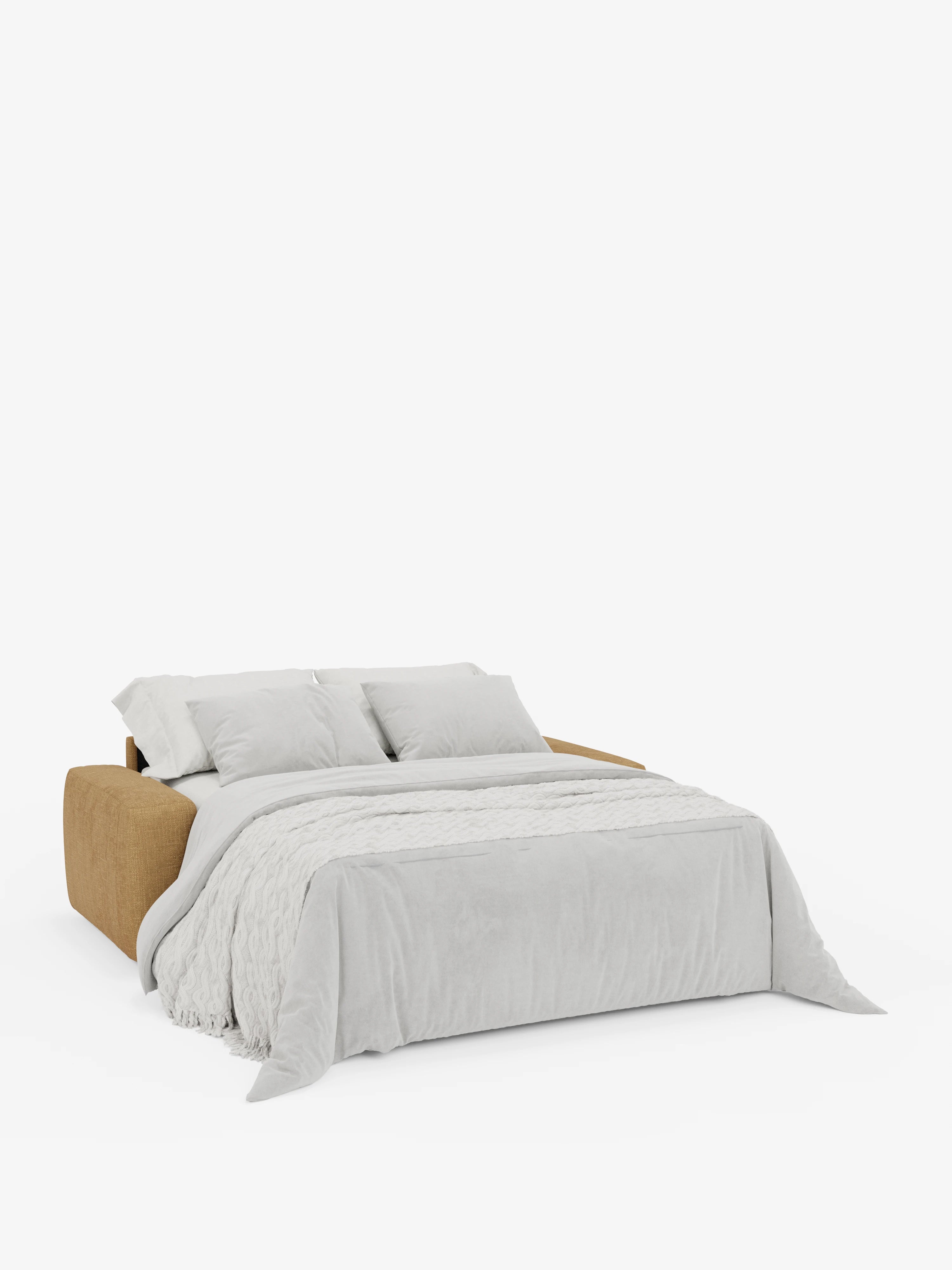 Cloud Divano letto moderno con materasso alto 17 cm - 2 posti e 3 posti in tessuto impermeabile