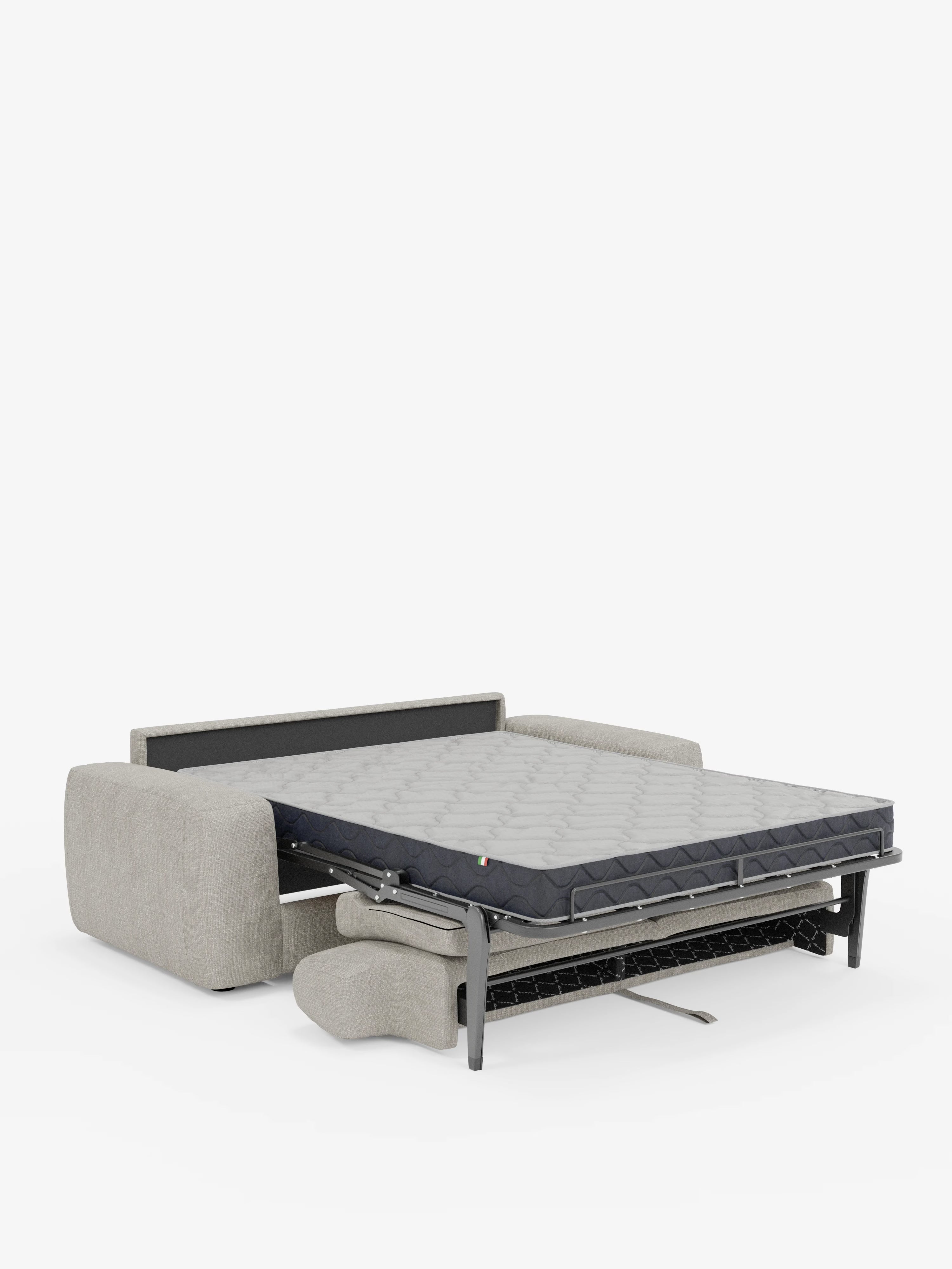 Cloud Divano letto moderno con materasso alto 17 cm - 2 posti e 3 posti in tessuto impermeabile
