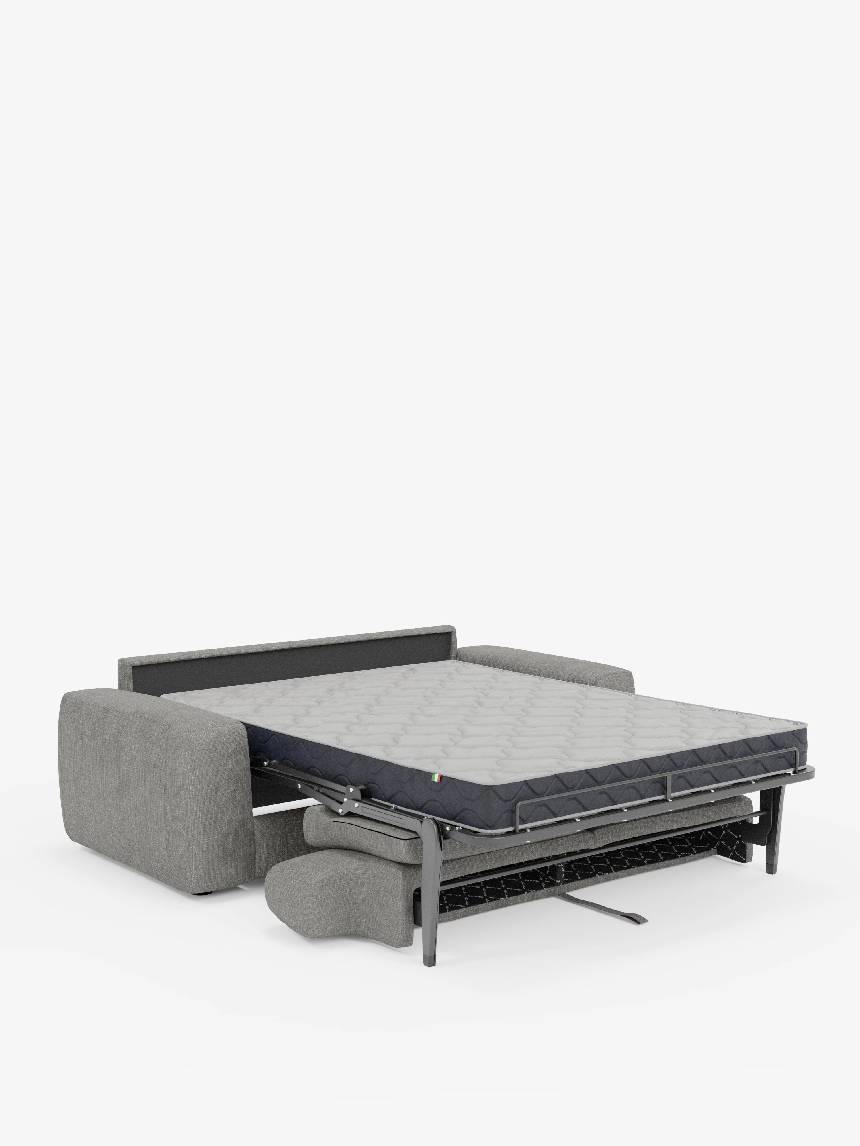 Cloud Divano letto moderno con materasso alto 17 cm - 2 posti e 3 posti in tessuto impermeabile