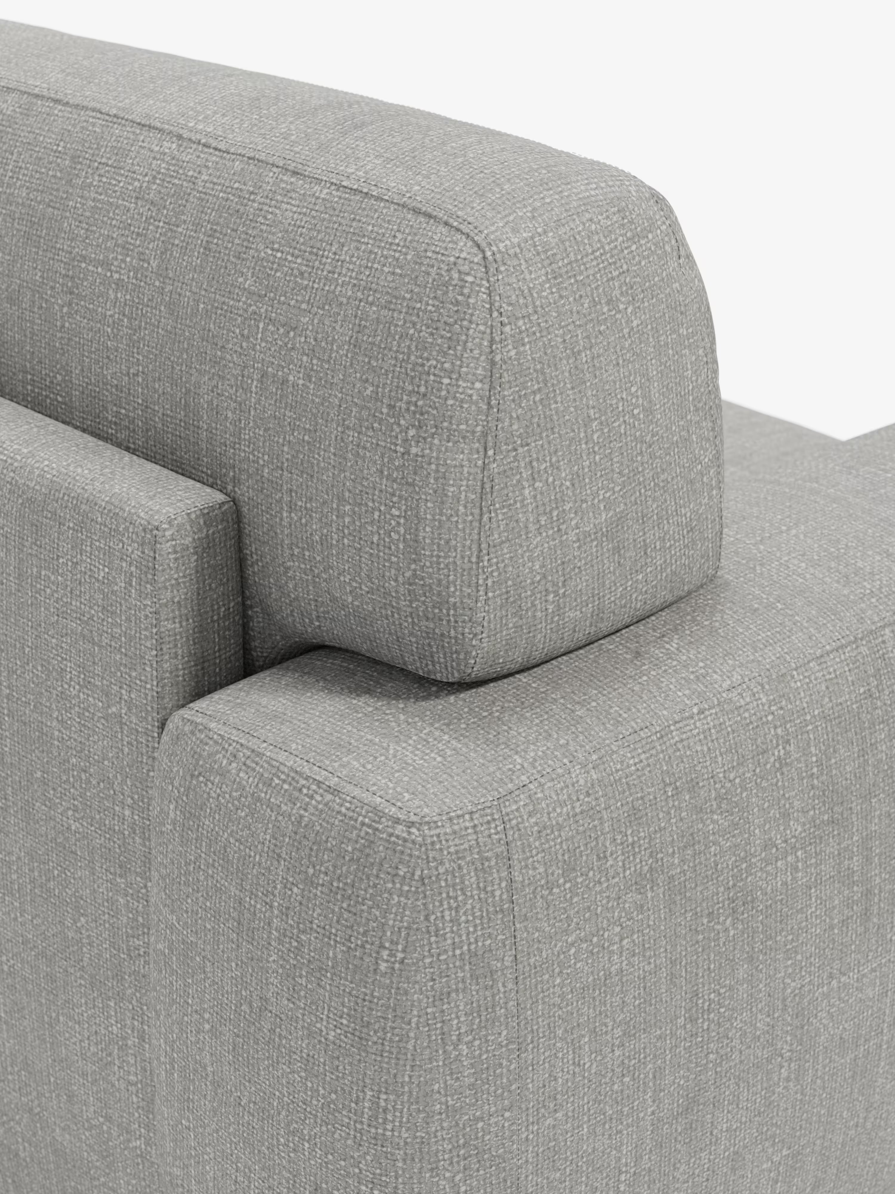 Cloud Divano letto moderno con materasso alto 17 cm - 2 posti e 3 posti in tessuto impermeabile