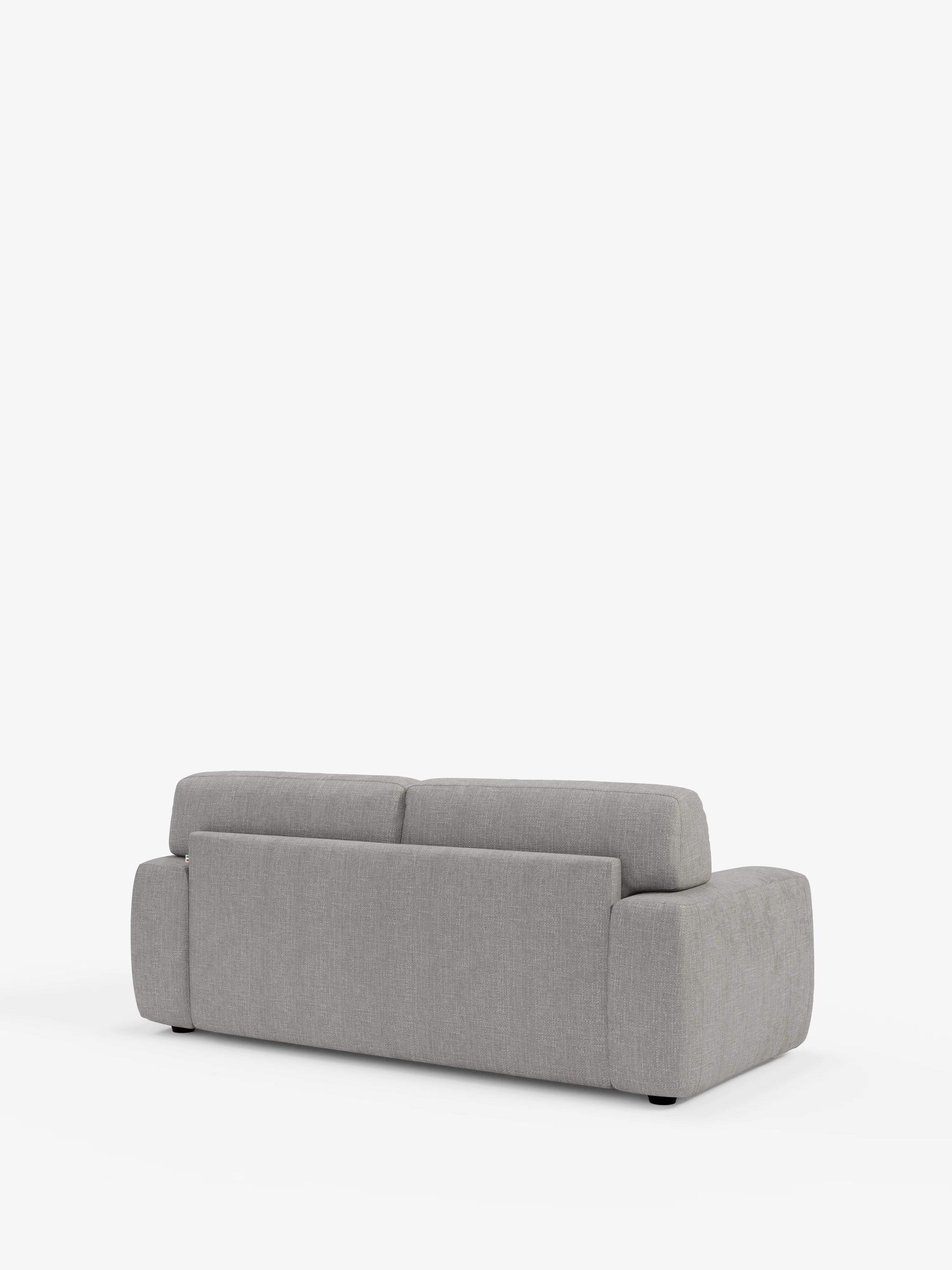 Cloud Divano letto moderno con materasso alto 17 cm - 2 posti e 3 posti in tessuto impermeabile