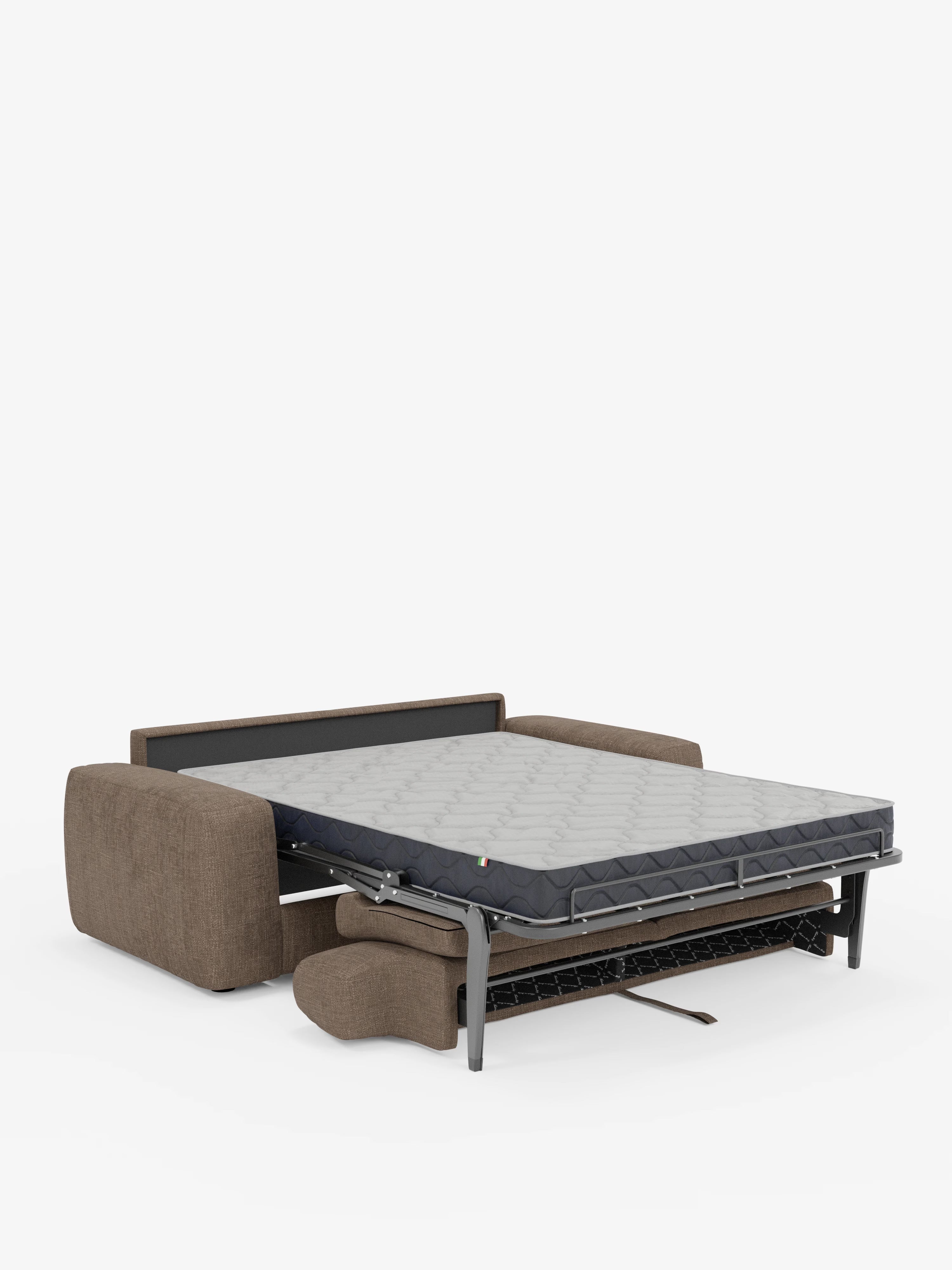 Cloud Divano letto moderno con materasso alto 17 cm - 2 posti e 3 posti in tessuto impermeabile