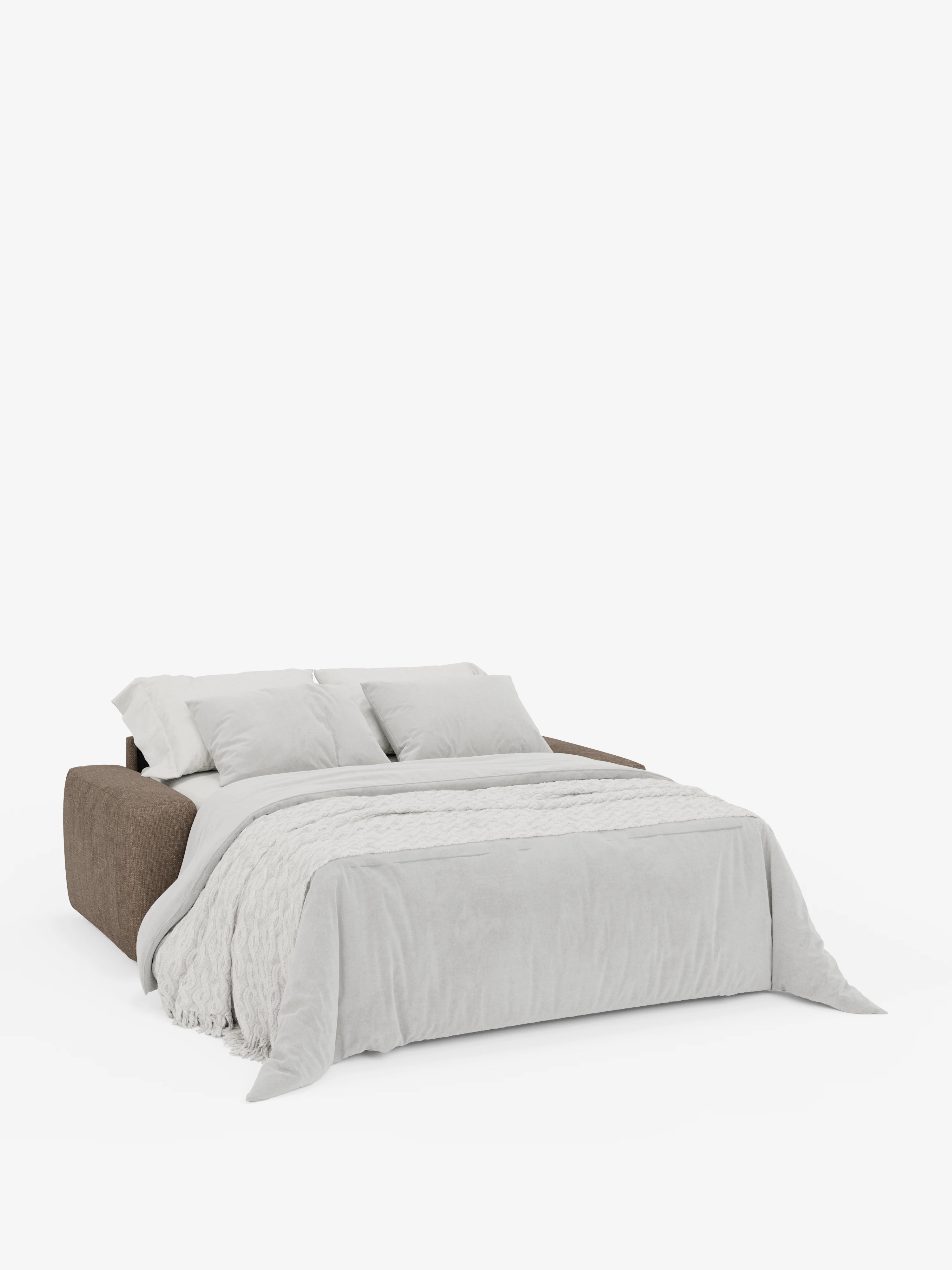 Cloud Divano letto moderno con materasso alto 17 cm - 2 posti e 3 posti in tessuto impermeabile