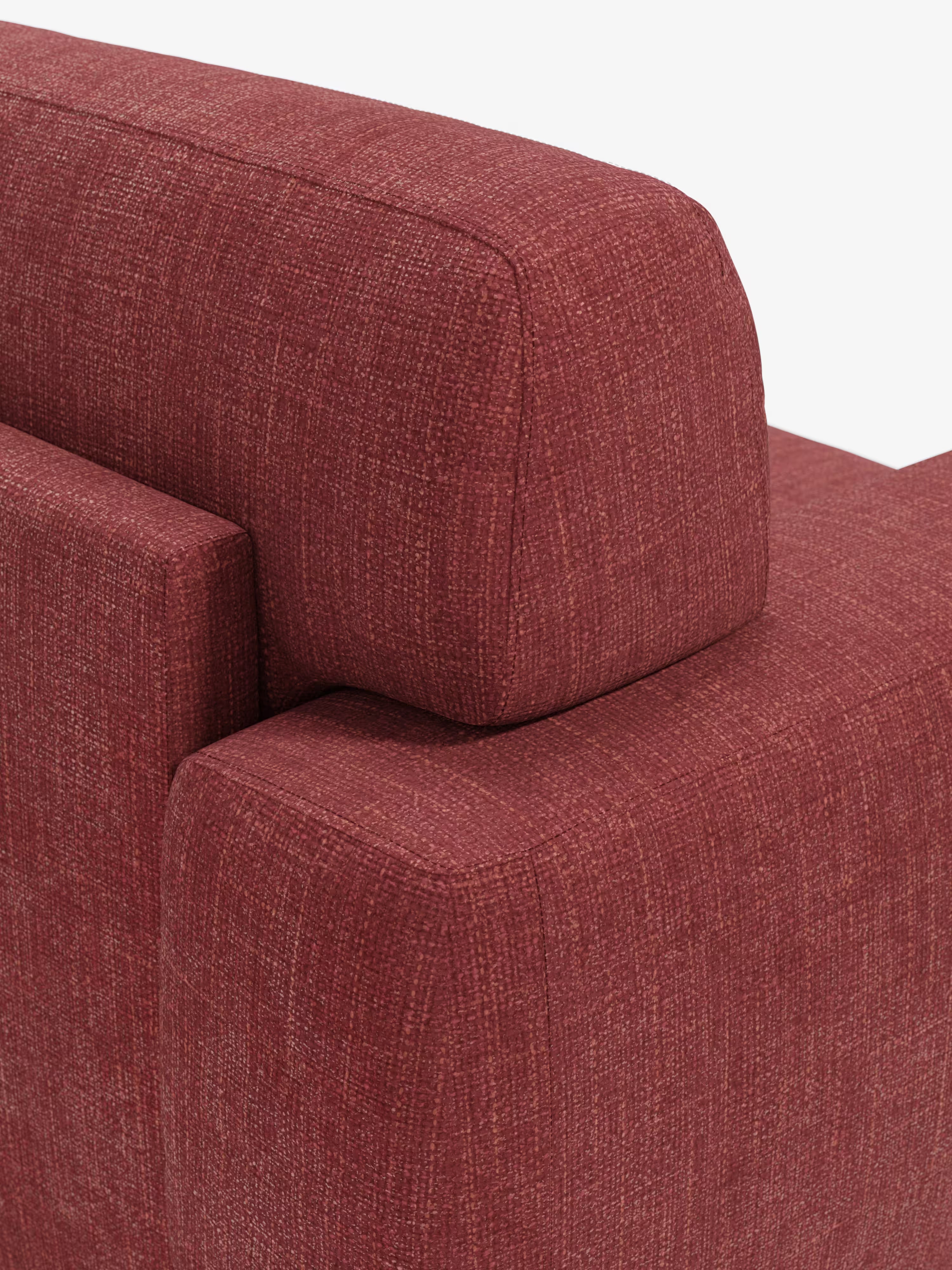 Cloud Divano letto moderno con materasso alto 17 cm - 2 posti e 3 posti in tessuto impermeabile
