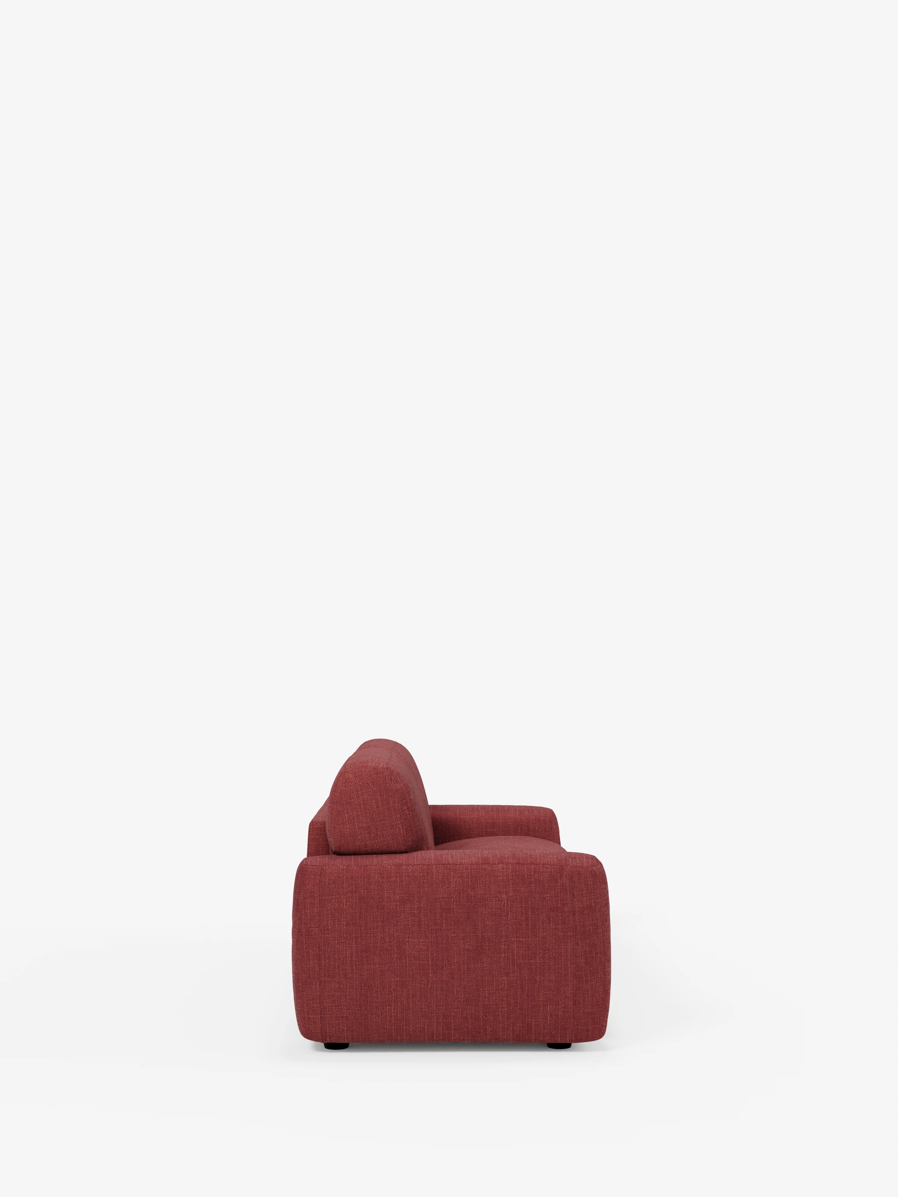 Cloud Divano letto moderno con materasso alto 17 cm - 2 posti e 3 posti in tessuto impermeabile
