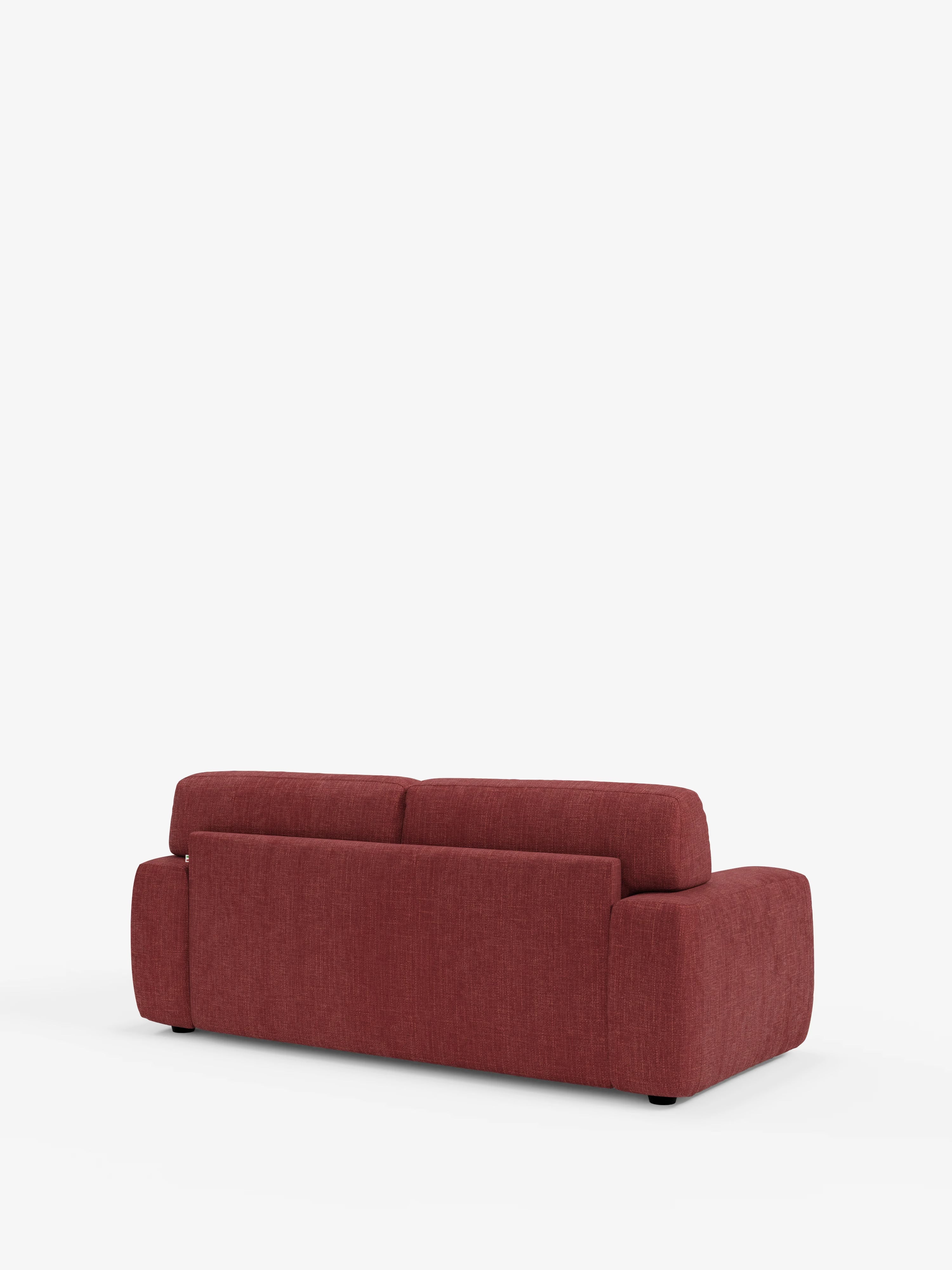 Cloud Divano letto moderno con materasso alto 17 cm - 2 posti e 3 posti in tessuto impermeabile
