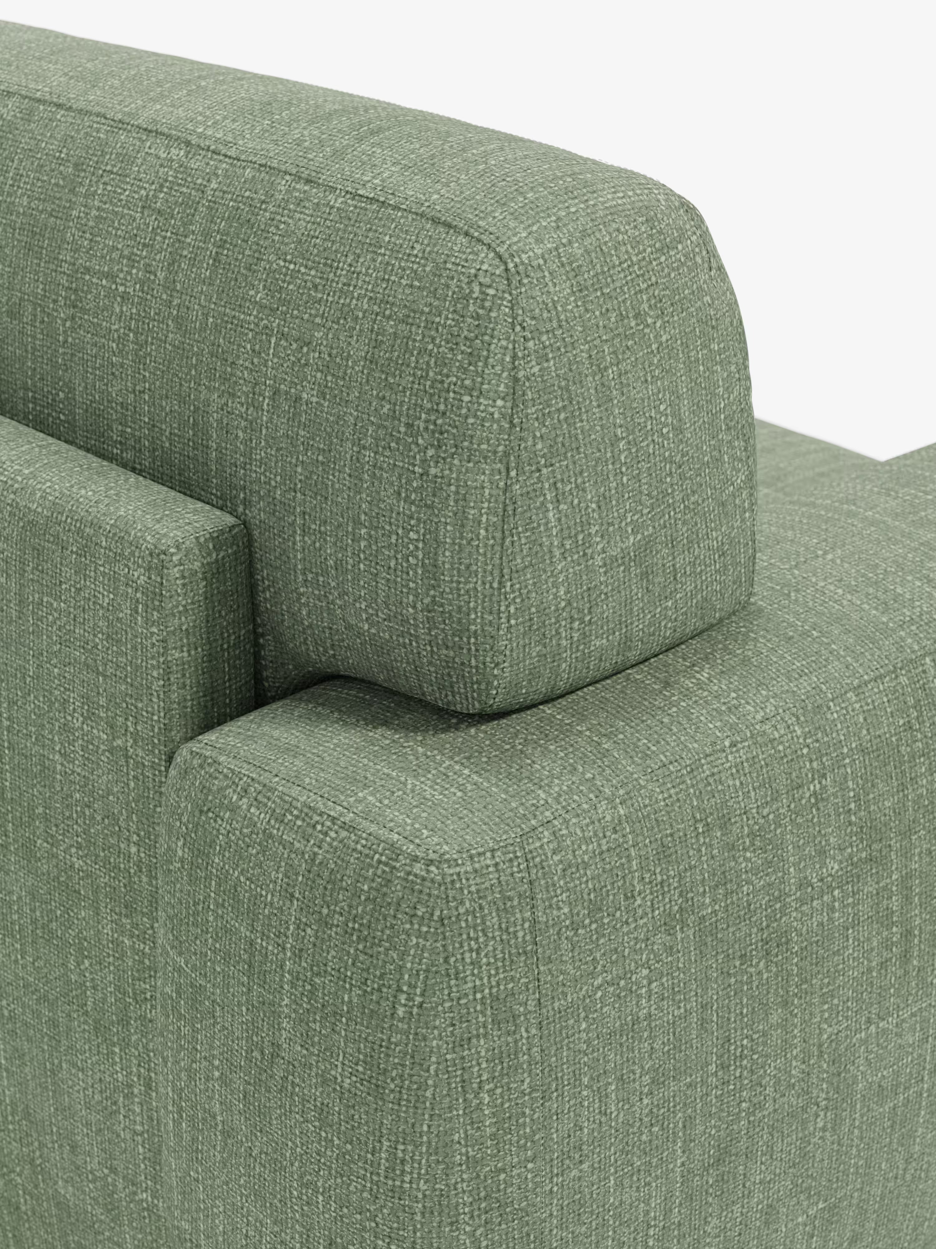Cloud Divano letto moderno con materasso alto 17 cm - 2 posti e 3 posti in tessuto impermeabile