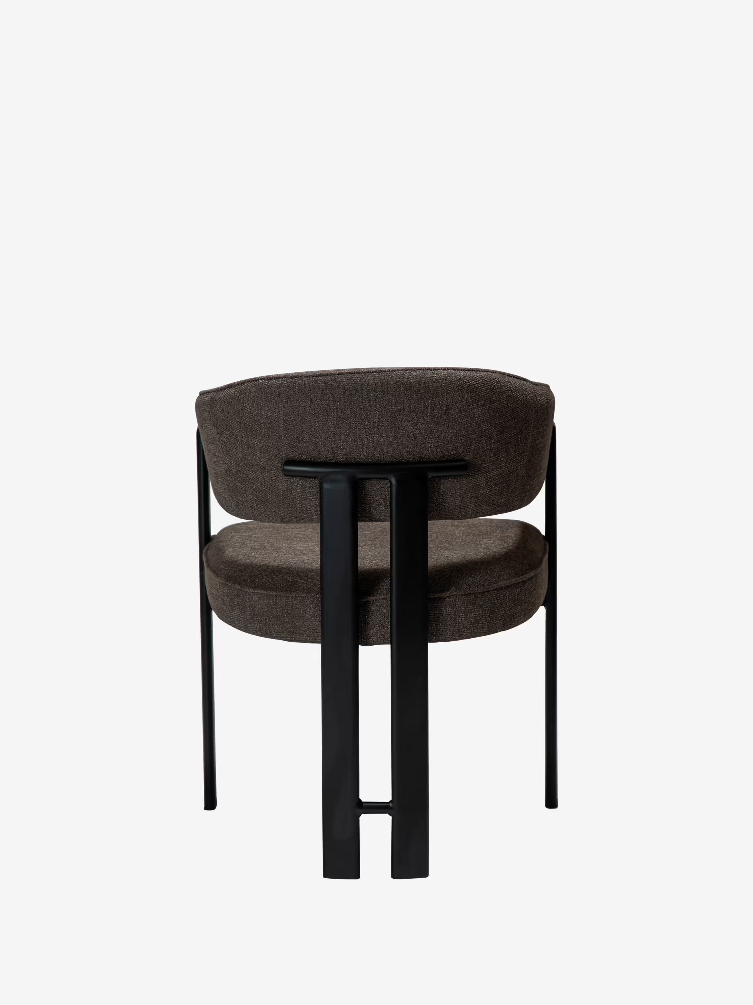 Duct Chaise avec accoudoirs élégante – design raffiné en tissu bouclé et structure en métal