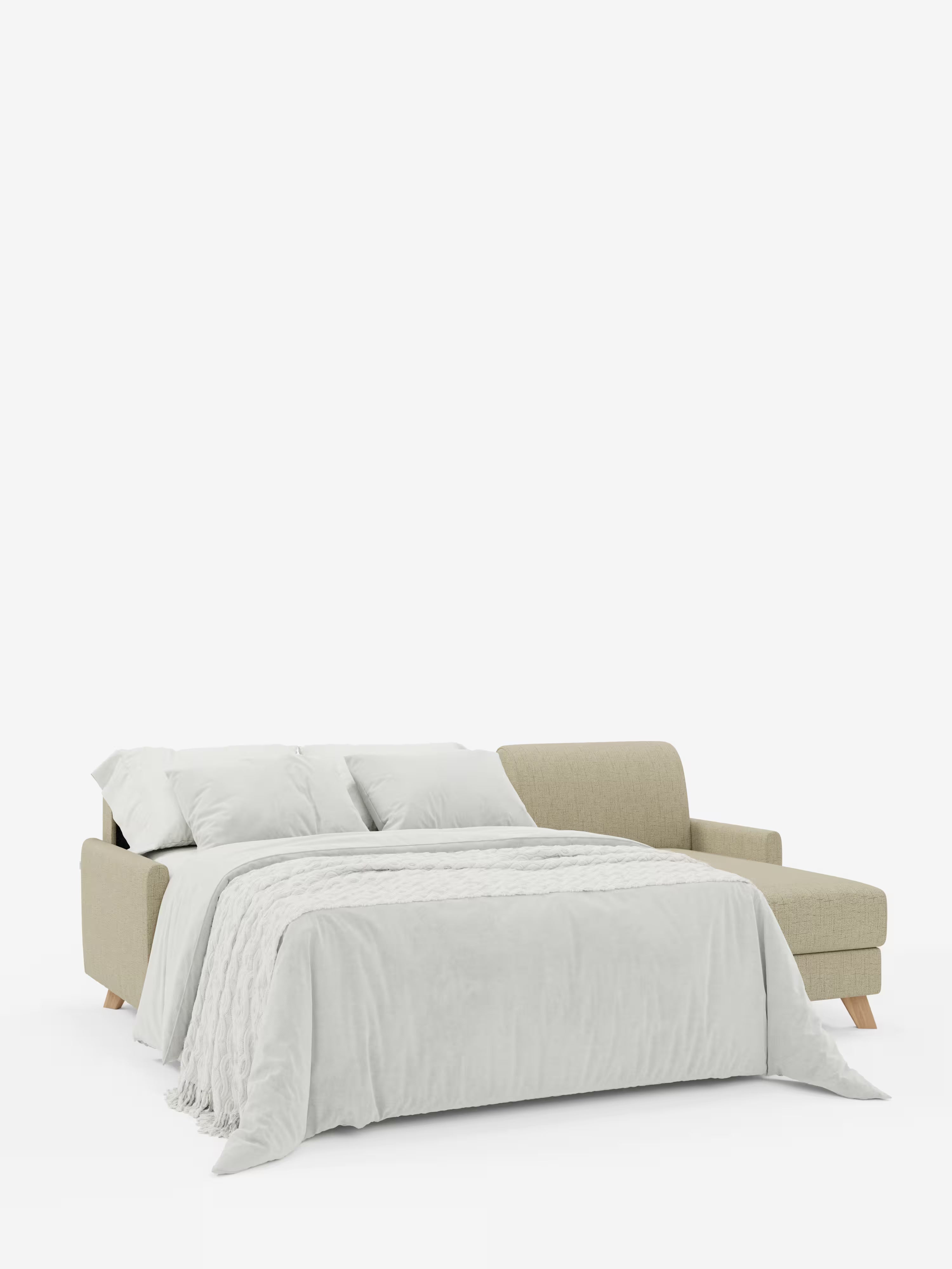 Edgar Divano letto moderno con penisola contenitore – tessuto tecnico impermeabile
