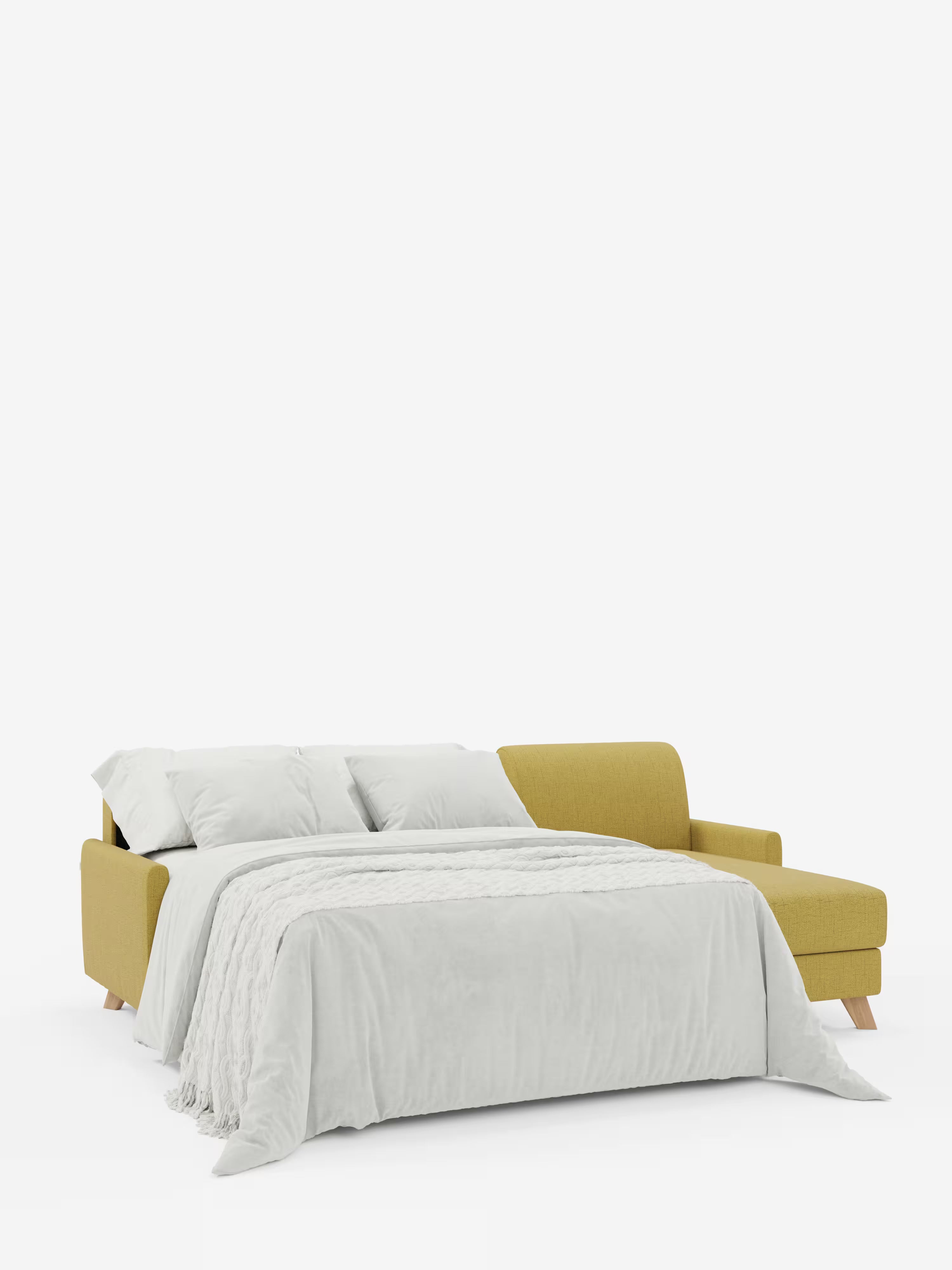 Edgar Divano letto moderno con penisola contenitore – tessuto tecnico impermeabile