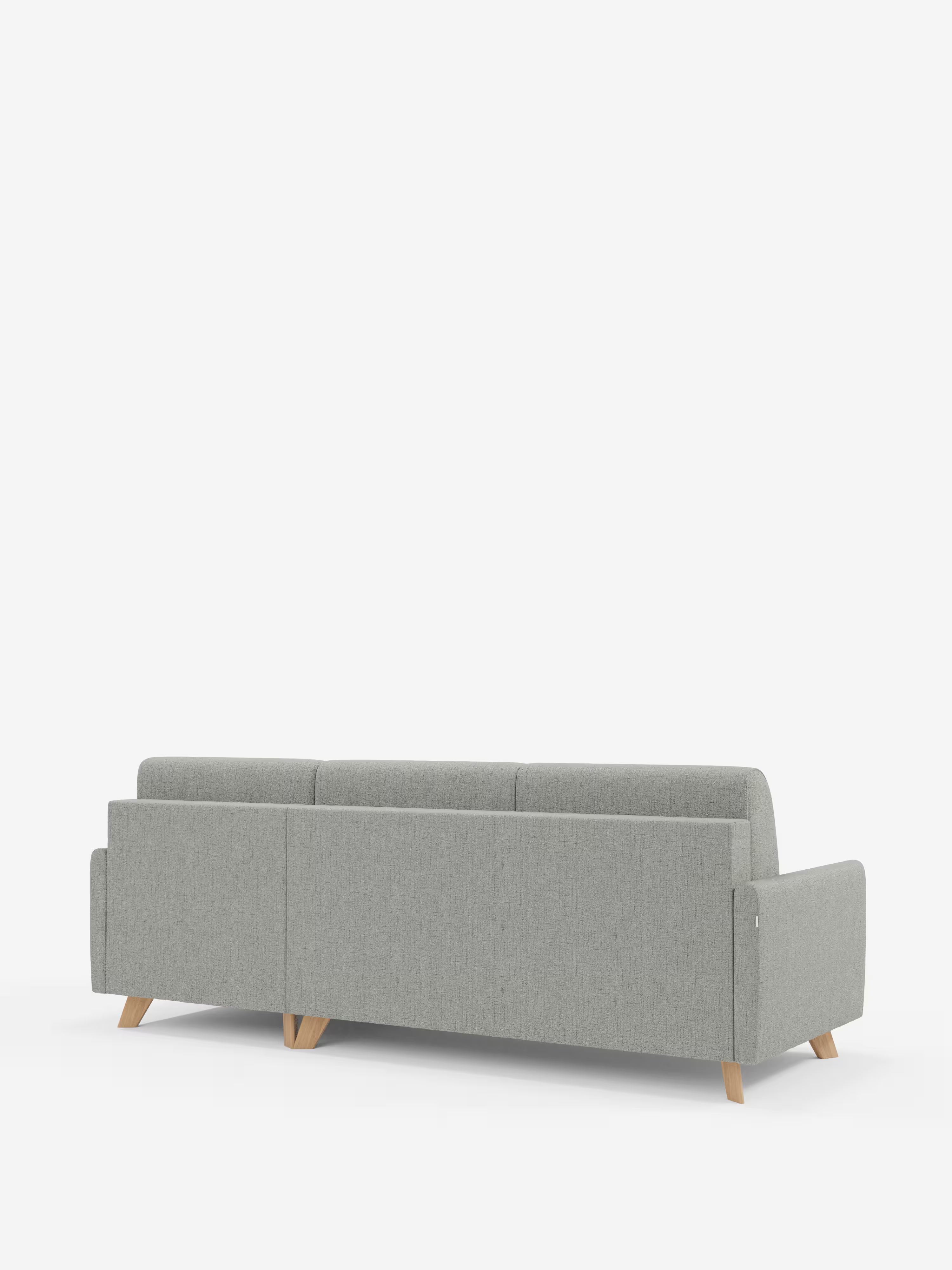 Edgar Divano letto moderno con penisola contenitore – tessuto tecnico impermeabile
