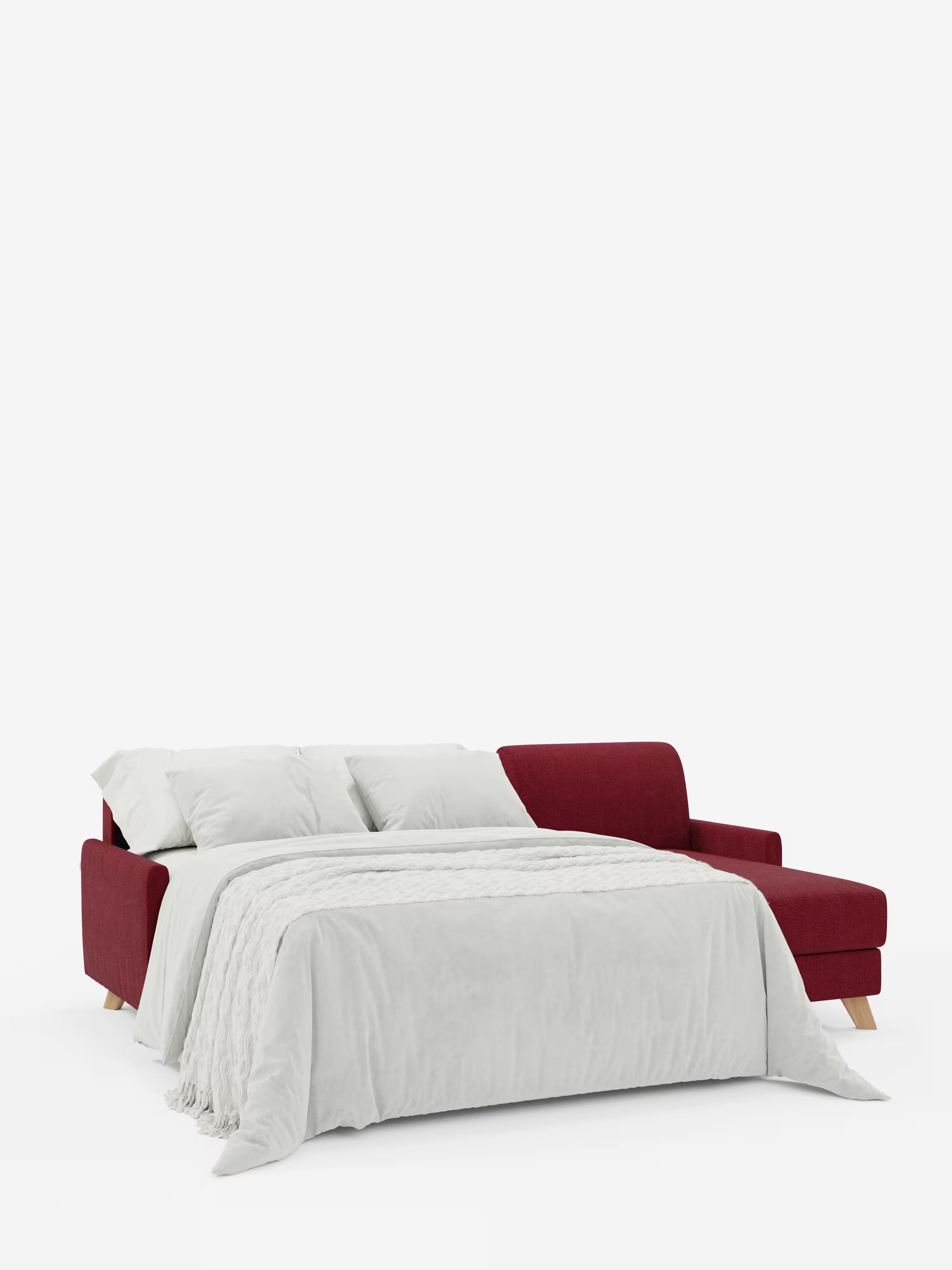 Edgar Divano letto moderno con penisola contenitore – tessuto tecnico impermeabile
