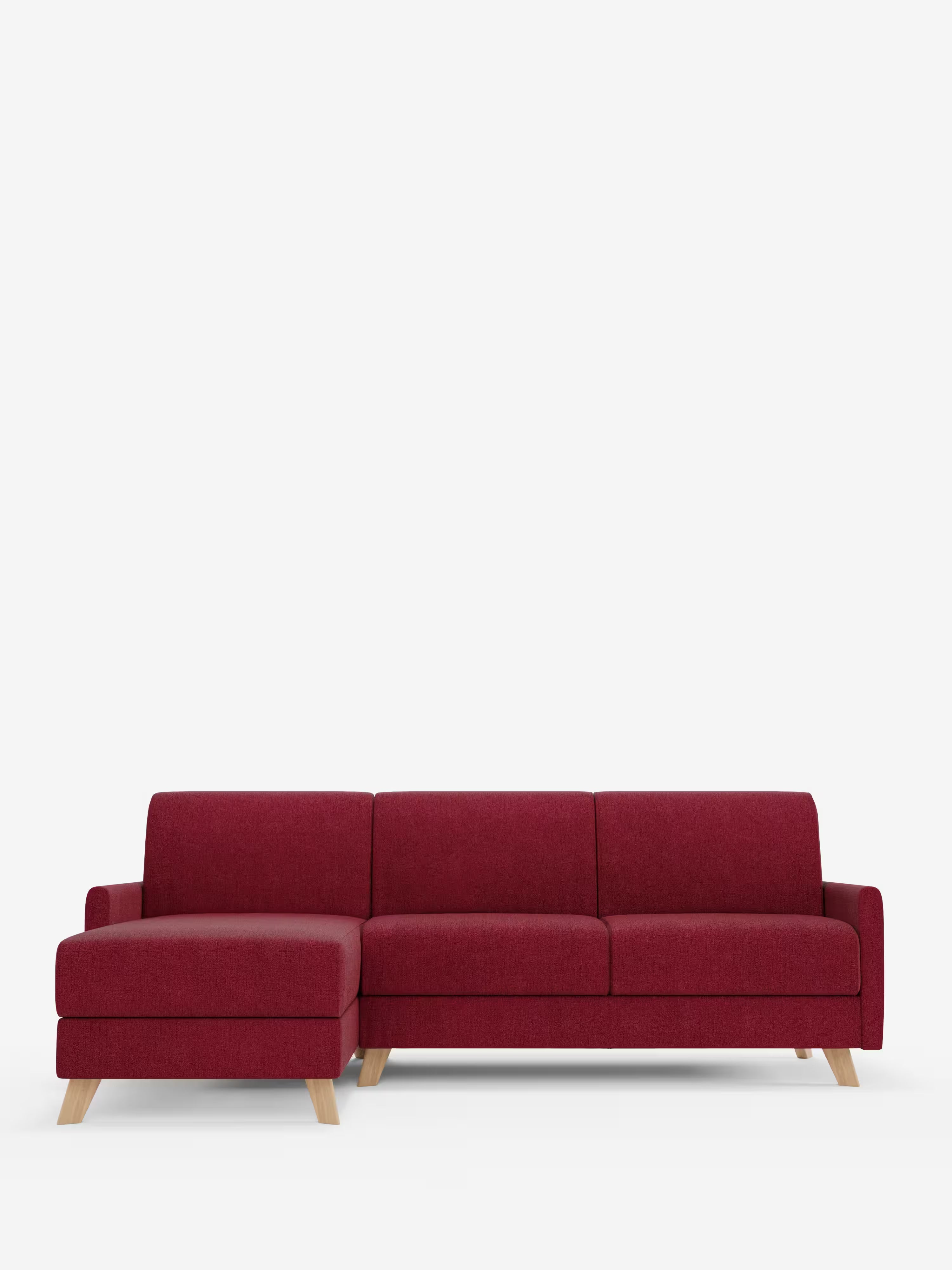 Edgar Divano letto moderno con penisola contenitore – tessuto tecnico impermeabile