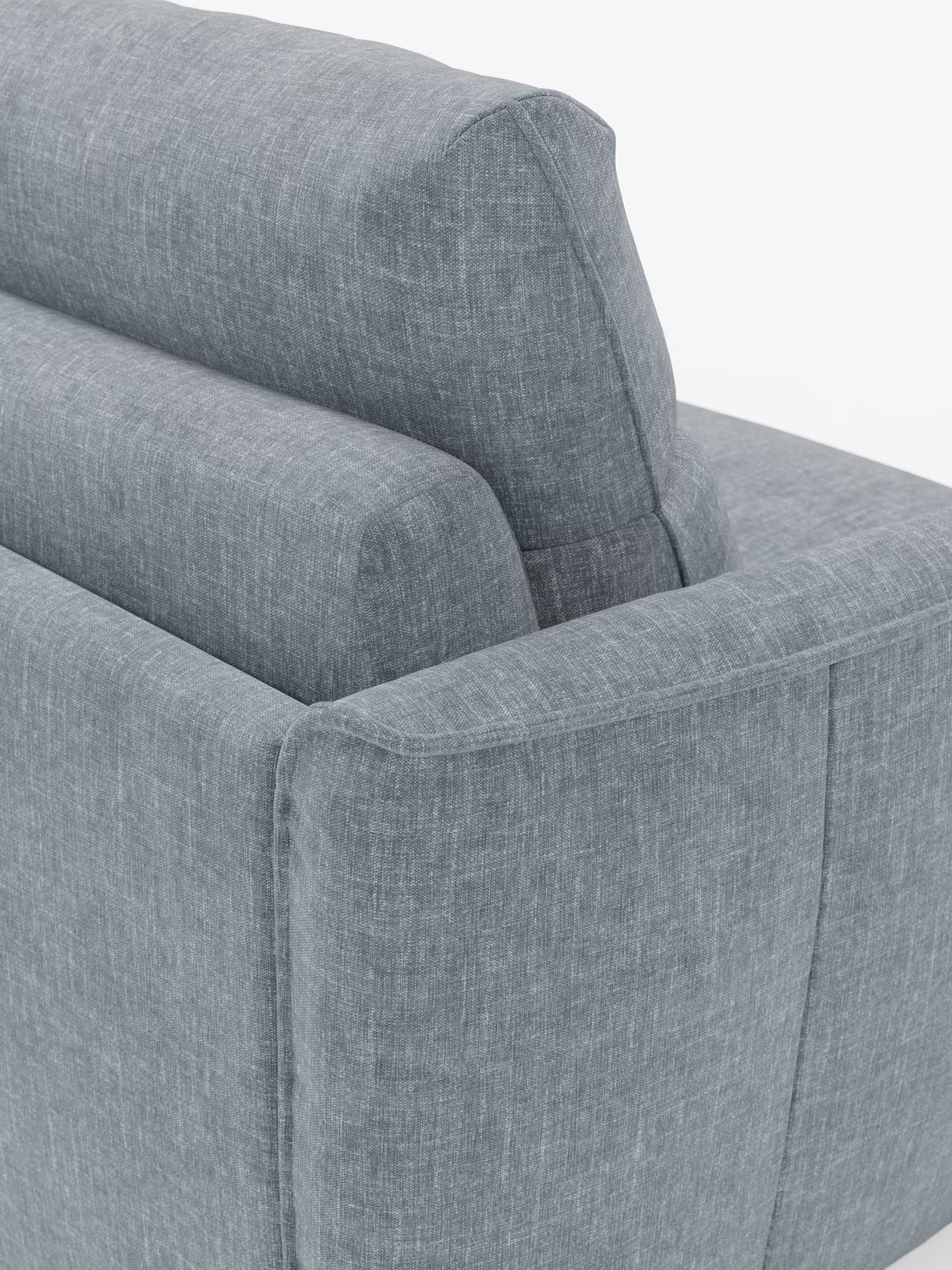 Elios elegante Divano letto 2 e 3 posti - morbidi schienali alti in tessuto ciniglia smacchiabile