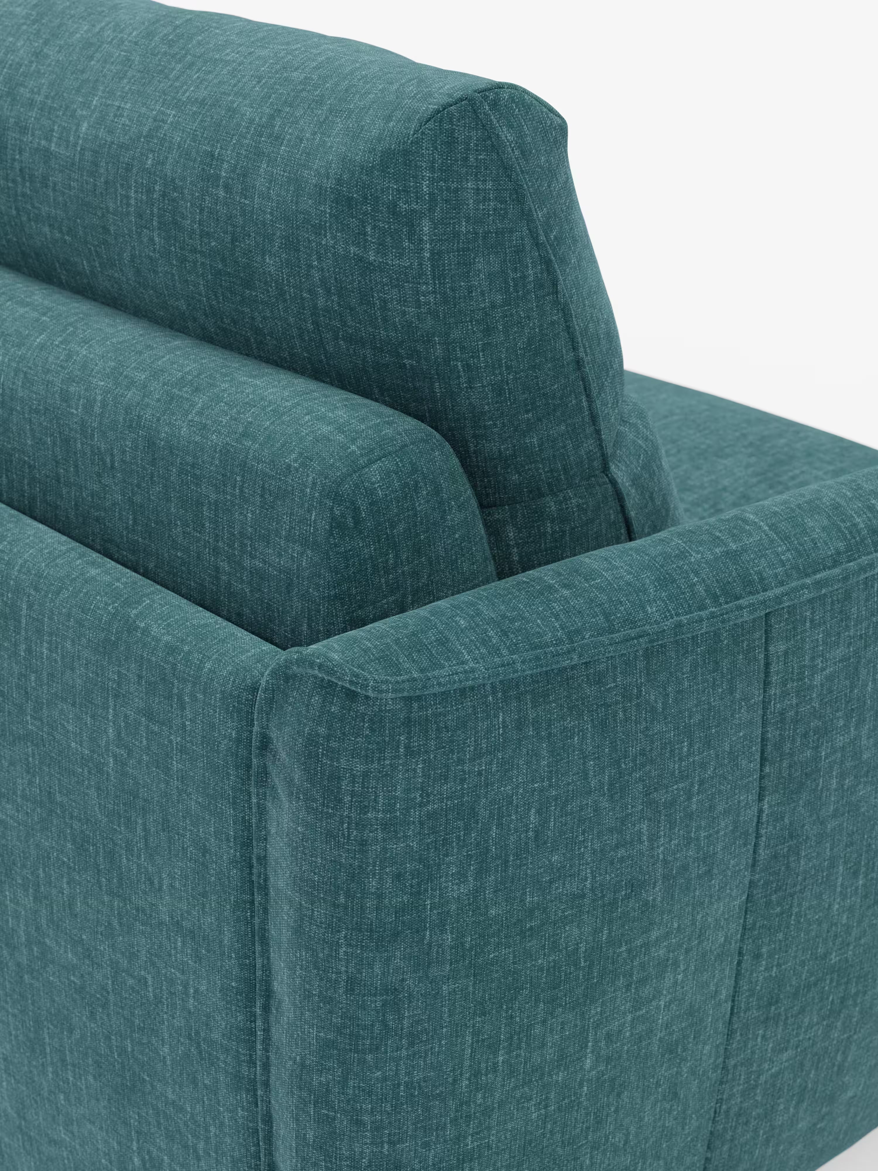 Elios elegante Divano letto 2 e 3 posti - morbidi schienali alti in tessuto ciniglia smacchiabile