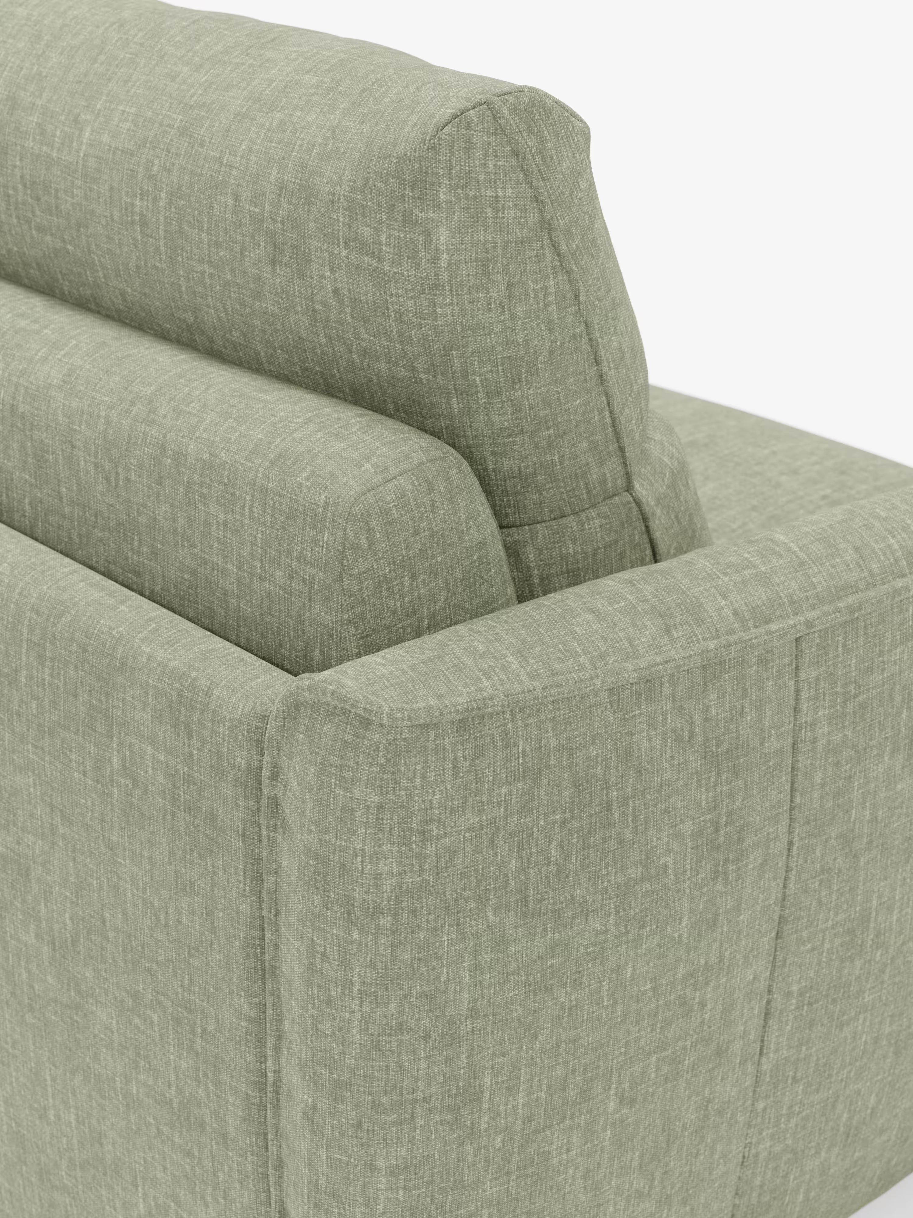 Elios elegante Divano letto 2 e 3 posti - morbidi schienali alti in tessuto ciniglia smacchiabile