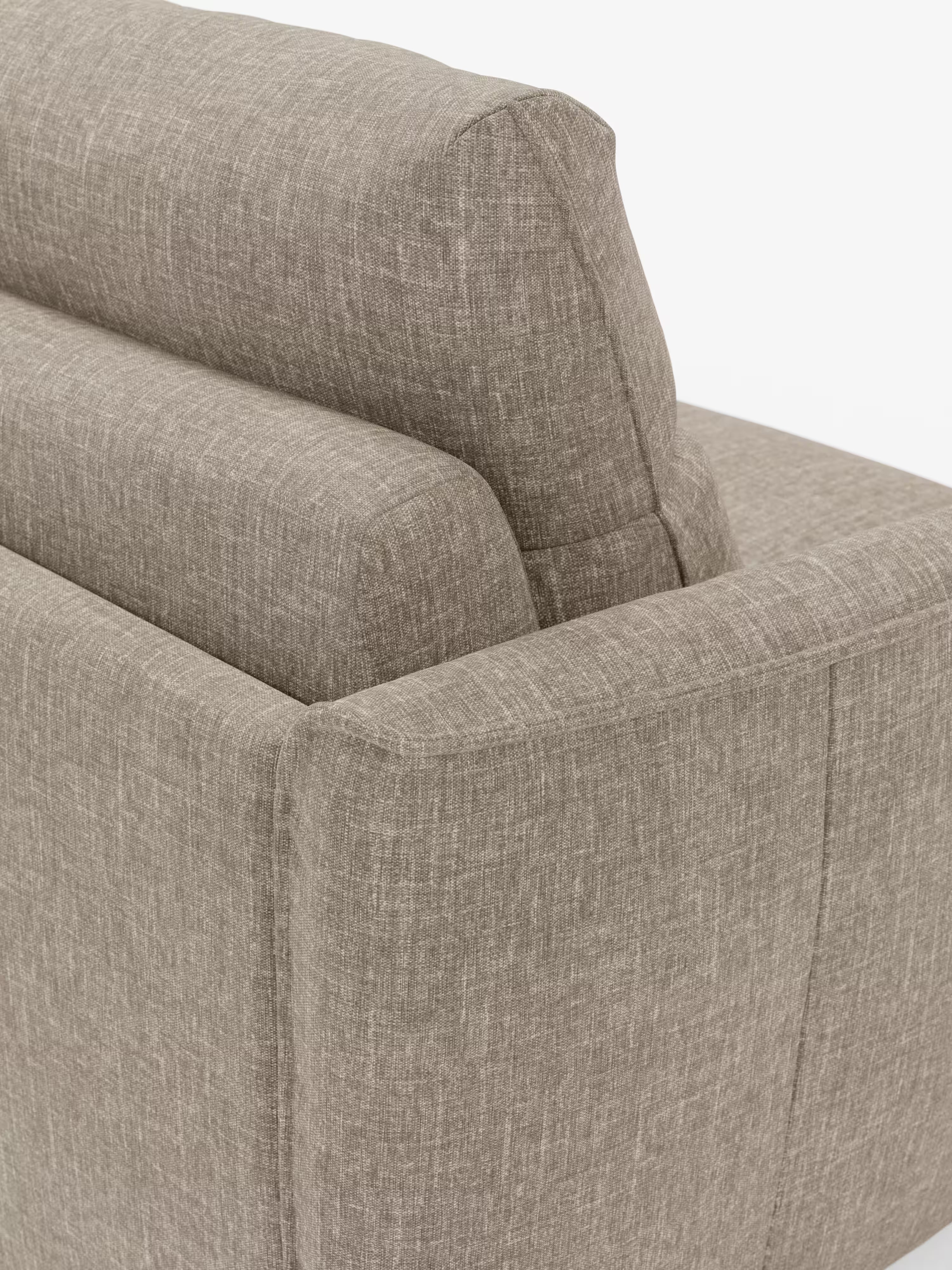 Elios elegante Divano letto 2 e 3 posti - morbidi schienali alti in tessuto ciniglia smacchiabile