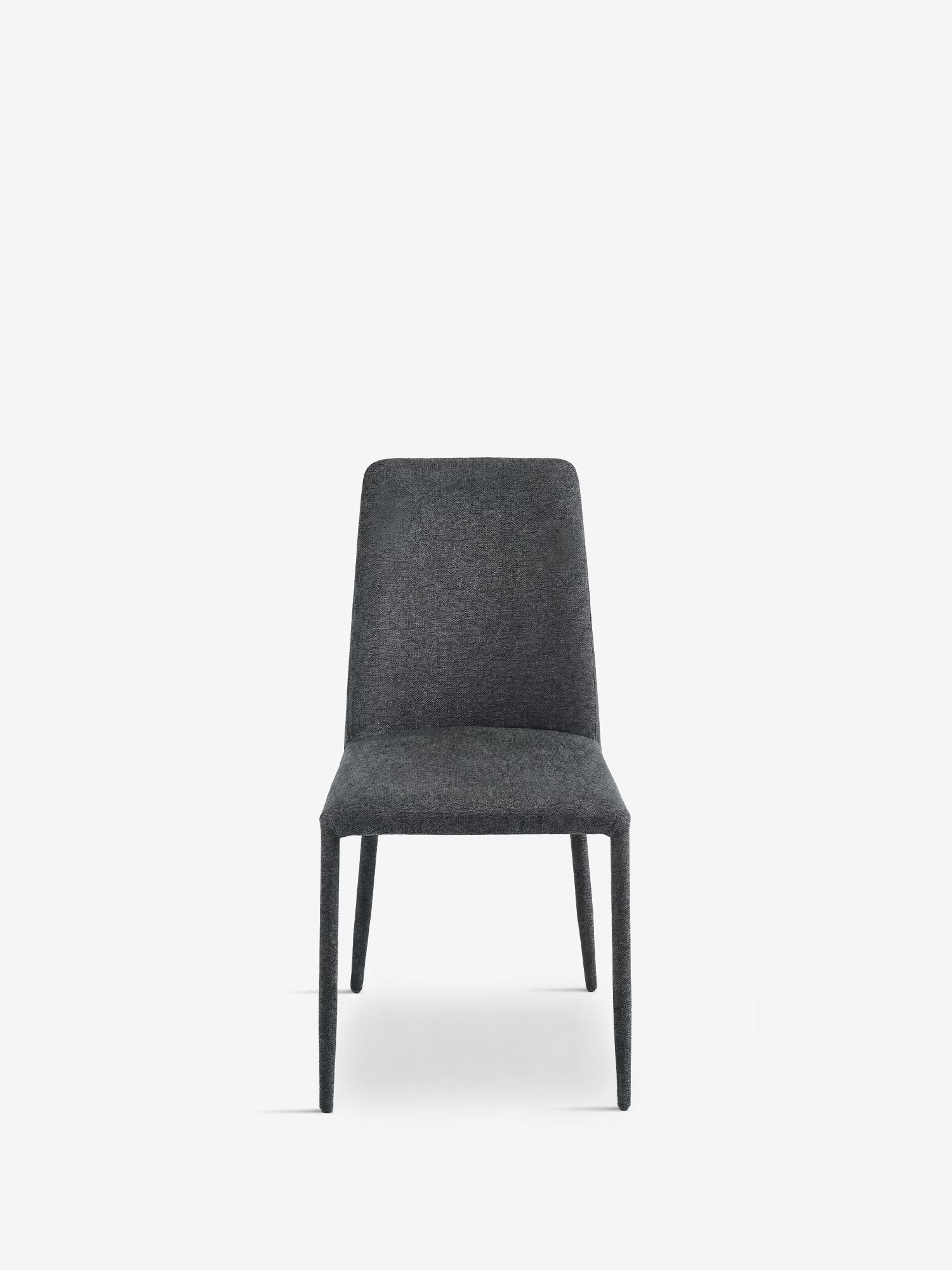 Ettore Chaise rembourrée entièrement recouverte de tissu - design élégant et contemporain