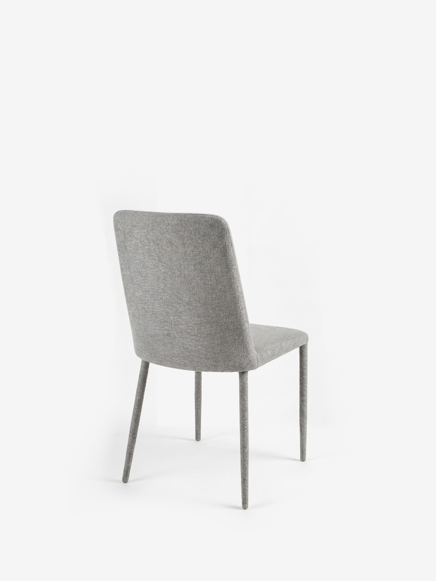 Ettore Chaise rembourrée entièrement recouverte de tissu - design élégant et contemporain