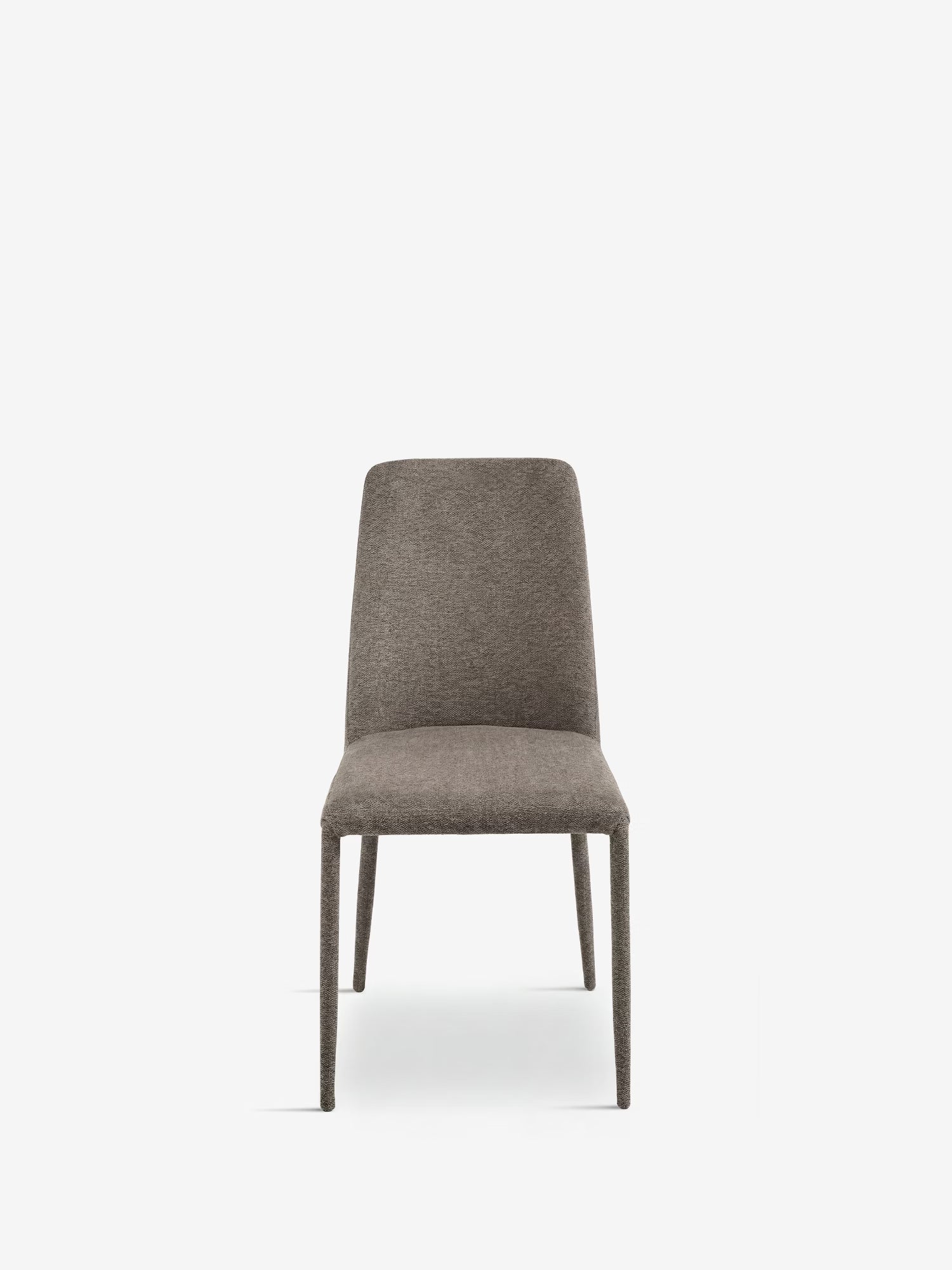 Ettore Chaise rembourrée entièrement recouverte de tissu - design élégant et contemporain