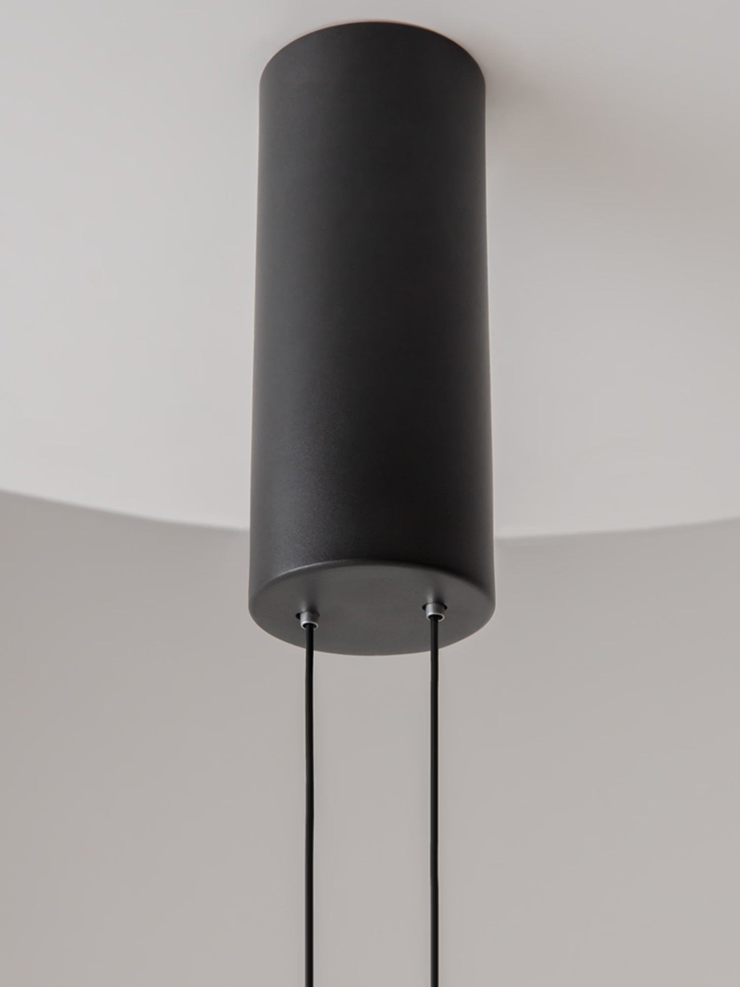 Evolution Suspension design LED avec abat-jour orientable en tissu en 3 couleurs