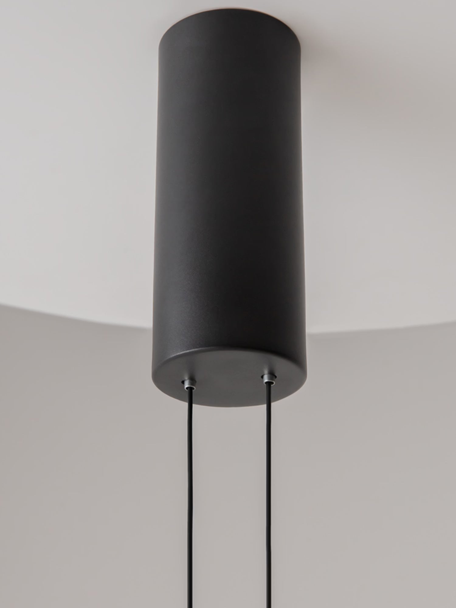 Evolution Suspension design LED avec abat-jour orientable en tissu en 3 couleurs