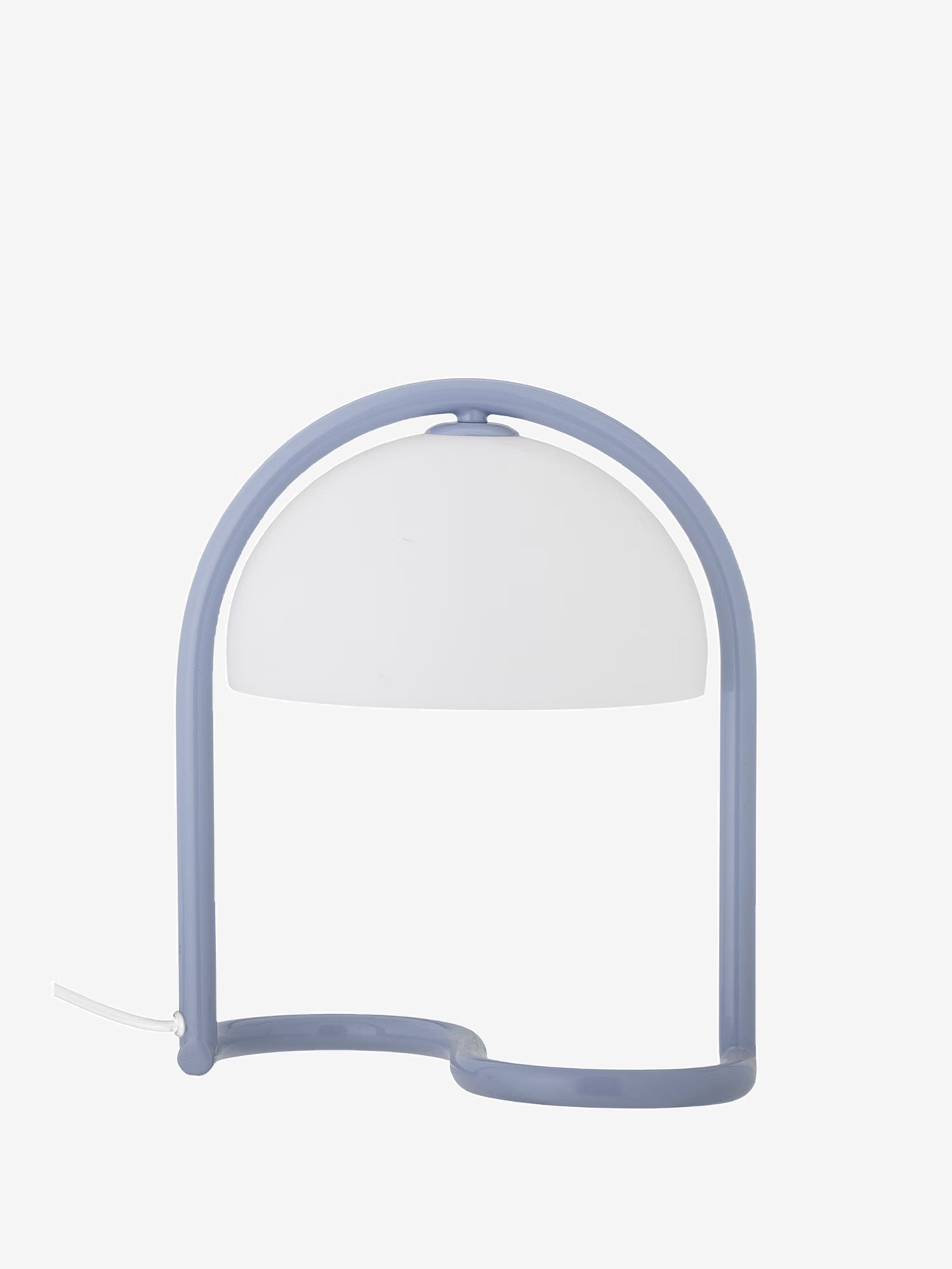Favour Lampada da tavolo moderna blu in acrilico