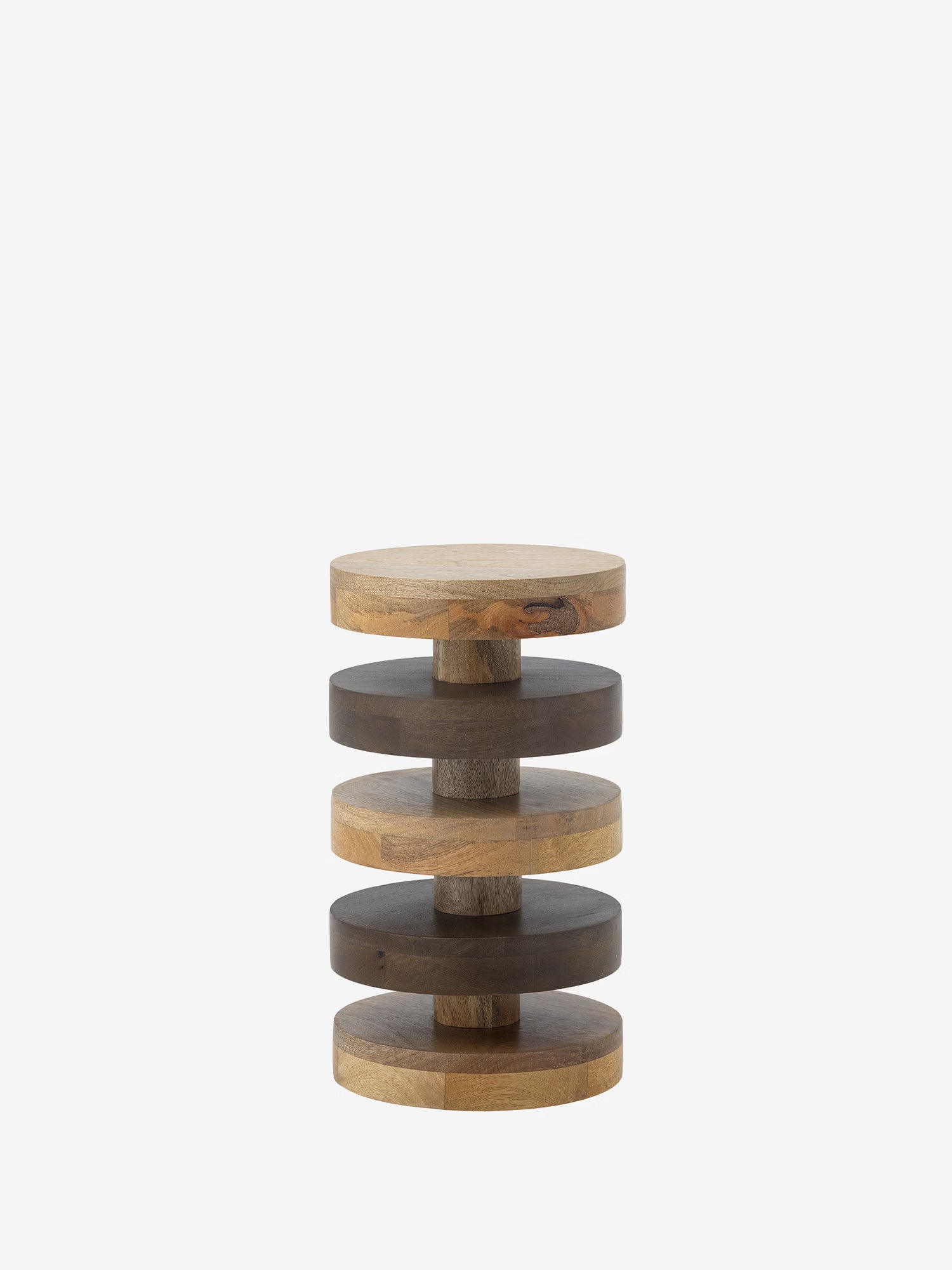 Franka Tavolino d’appoggio Ø25 cm in legno di mango FSC® 100%