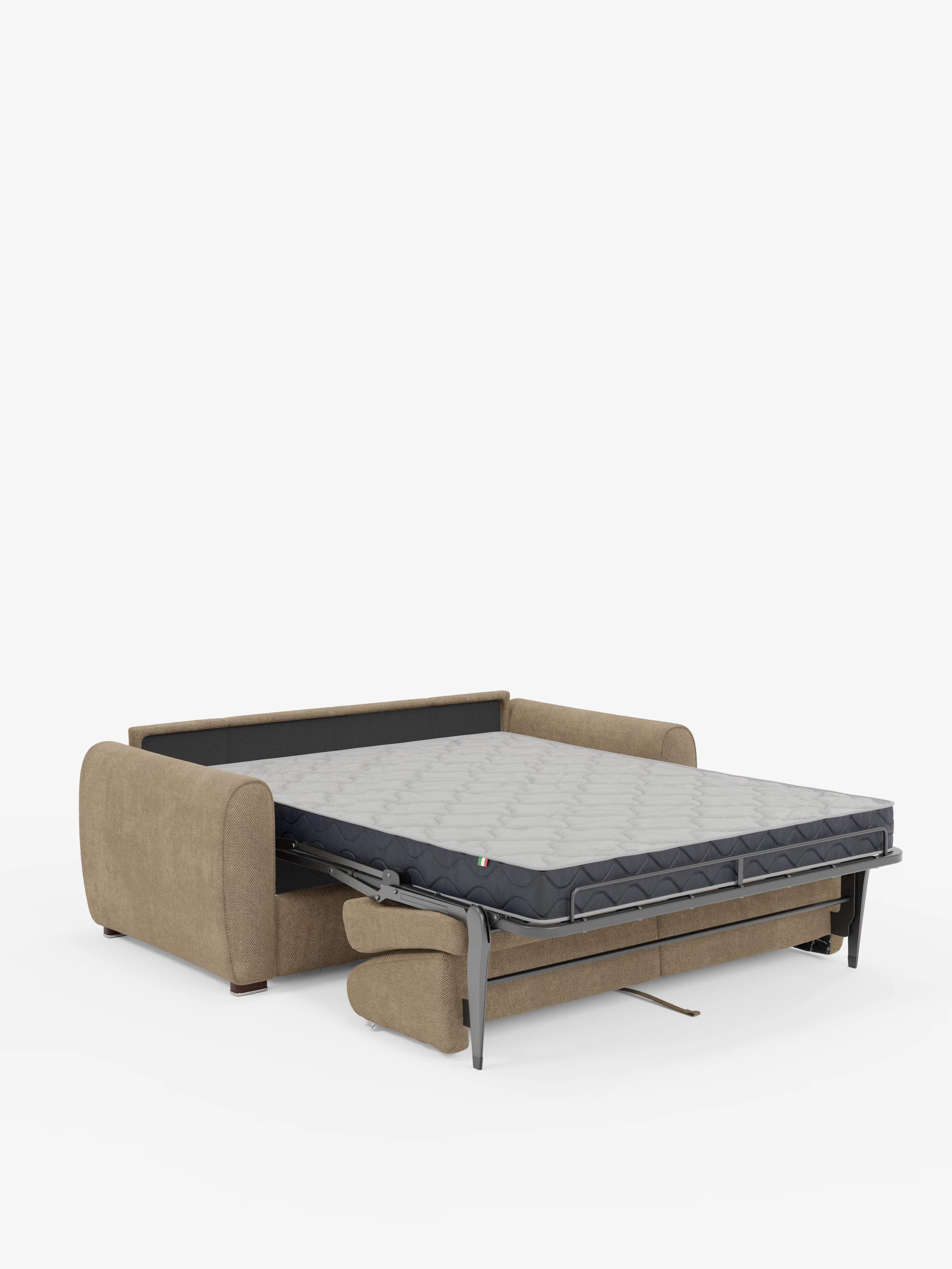 Kaleo Divano letto matrimoniale con materasso alto 17 cm - eleganza e comfort in tessuto Impermeabile