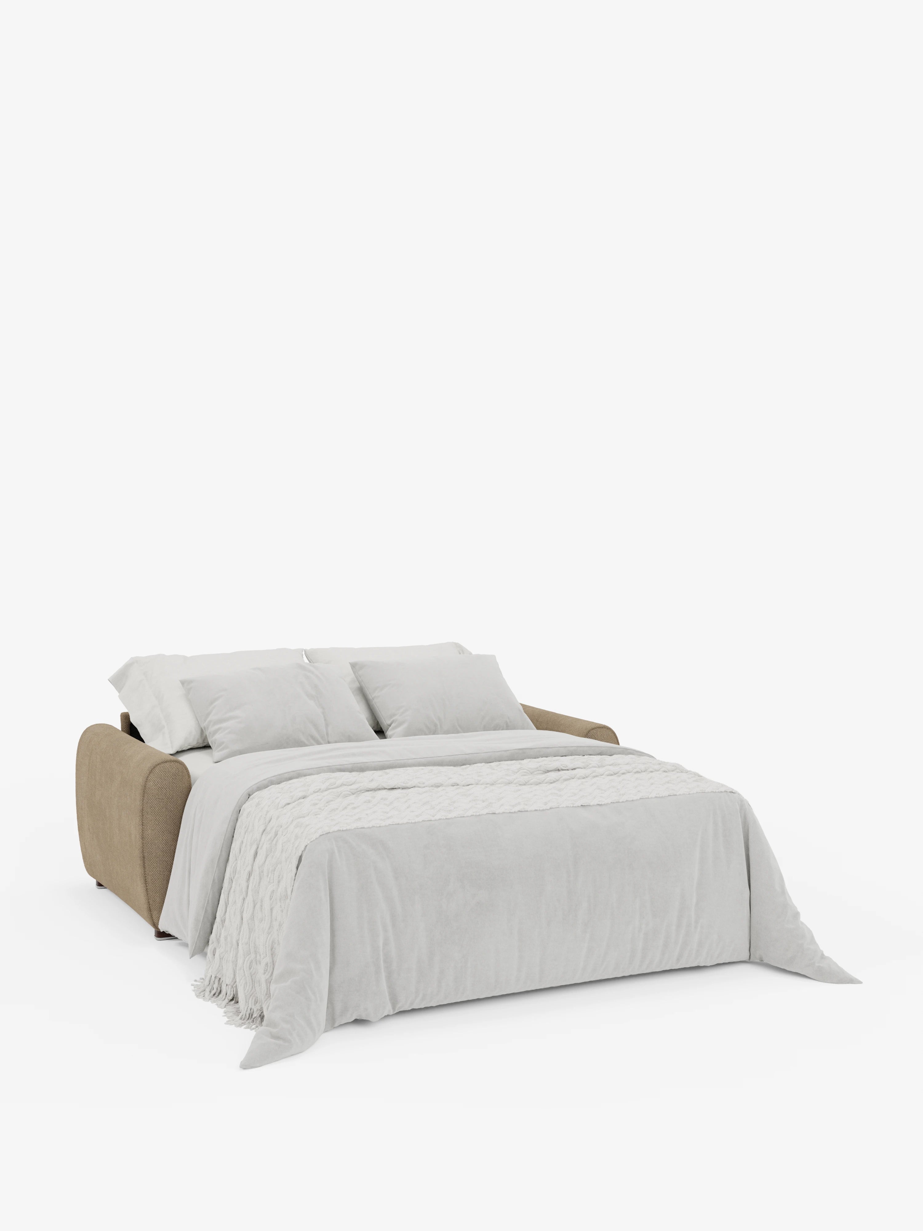 Kaleo Divano letto matrimoniale con materasso alto 17 cm - eleganza e comfort in tessuto Impermeabile