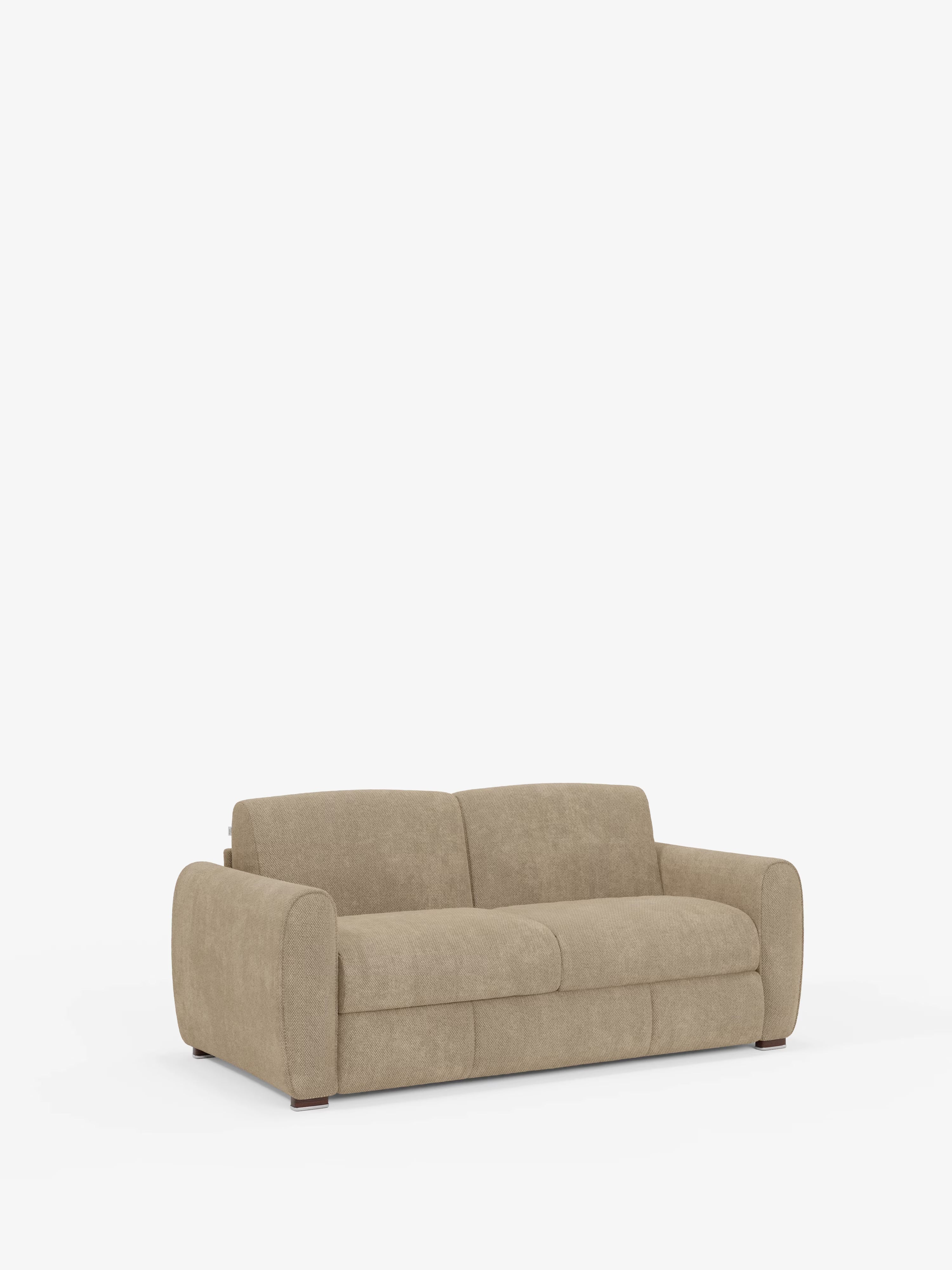 Kaleo Divano letto matrimoniale con materasso alto 17 cm - eleganza e comfort in tessuto Impermeabile