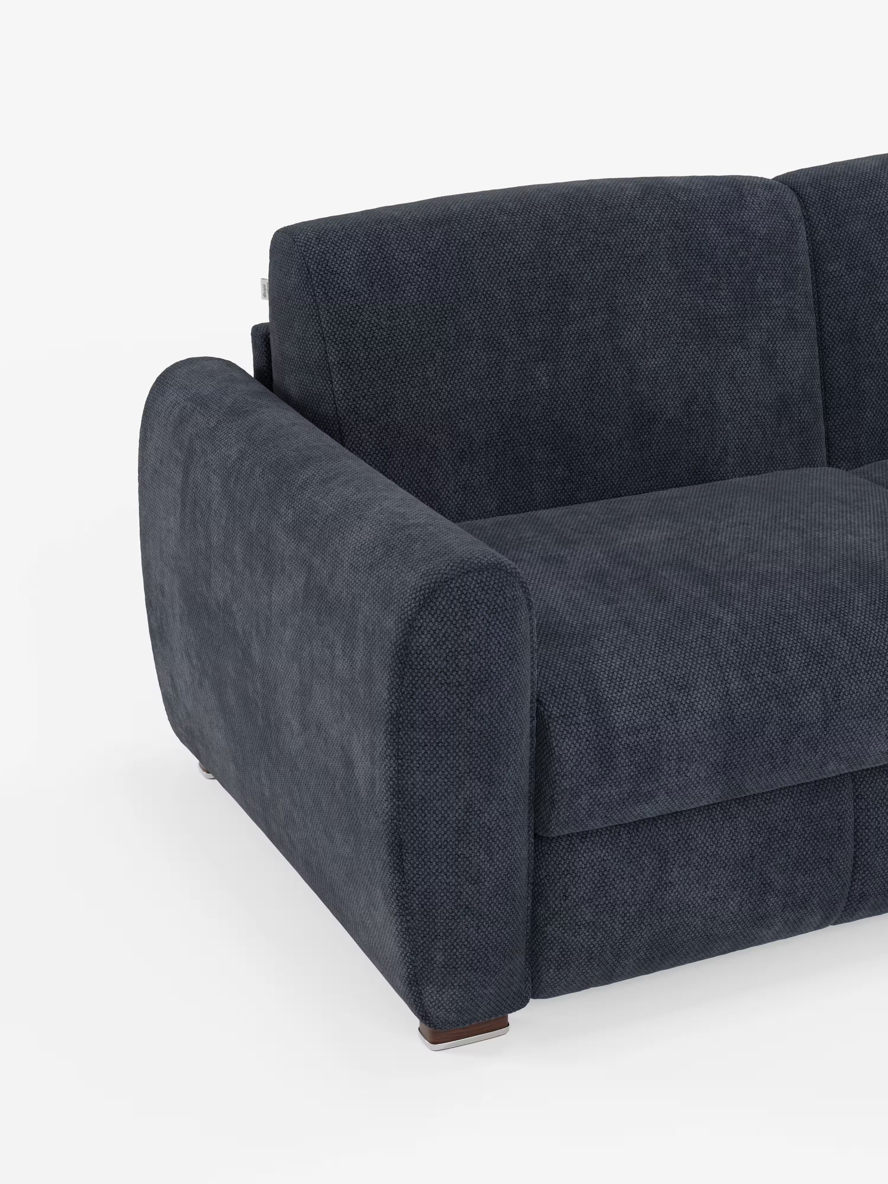Kaleo Divano letto matrimoniale con materasso alto 17 cm - eleganza e comfort in tessuto Impermeabile
