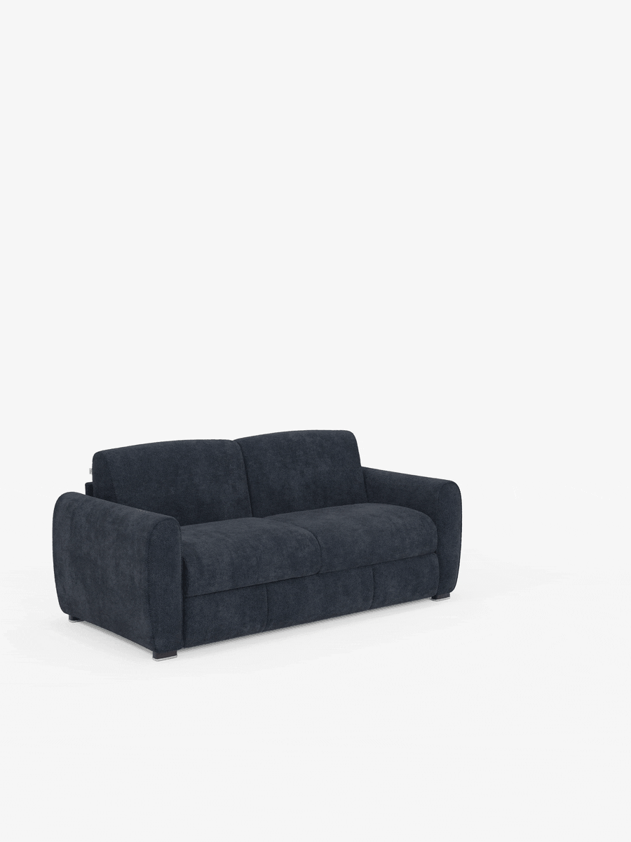 Kaleo Divano letto matrimoniale con materasso alto 17 cm - eleganza e comfort in tessuto Impermeabile