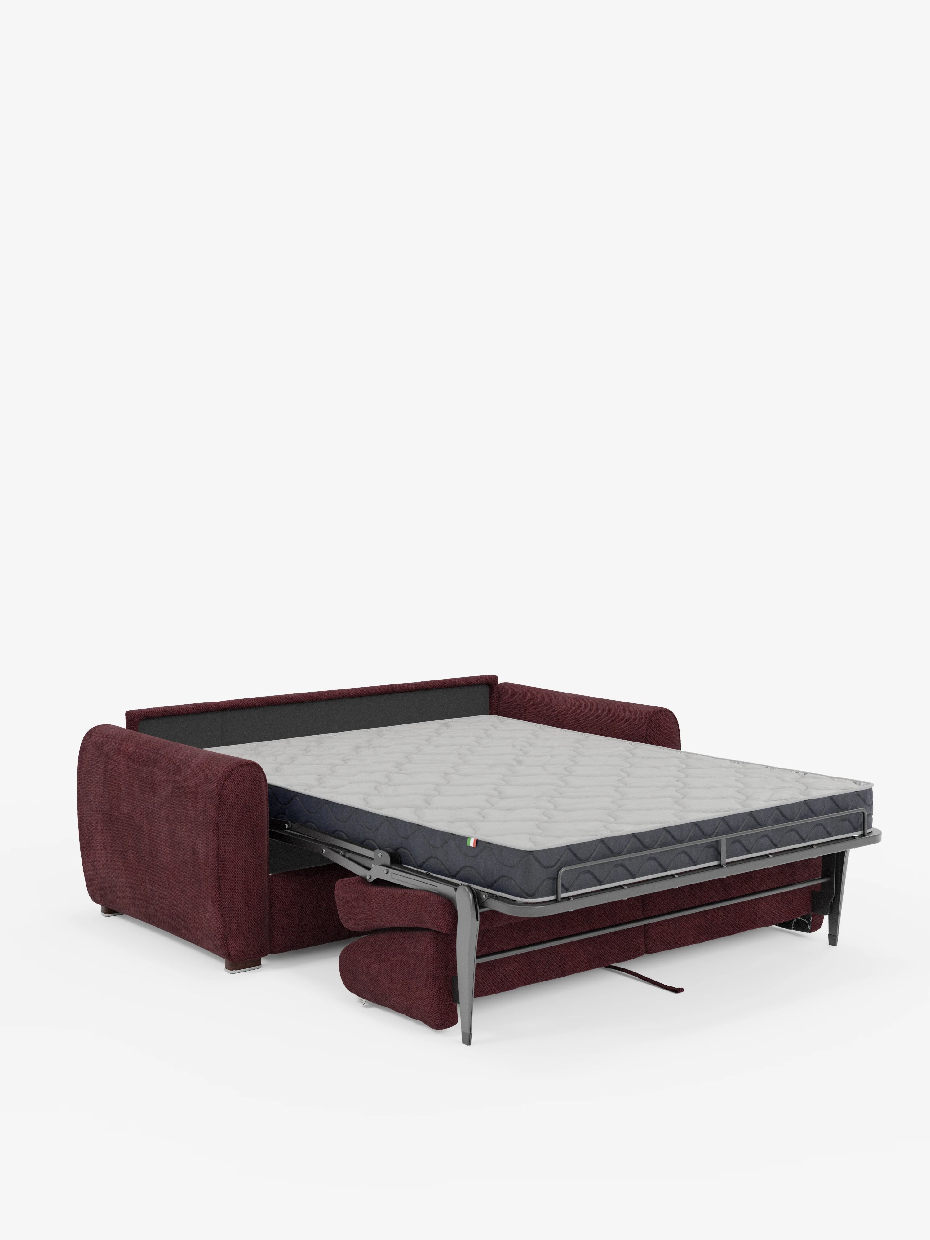 Kaleo Divano letto matrimoniale con materasso alto 17 cm - eleganza e comfort in tessuto Impermeabile