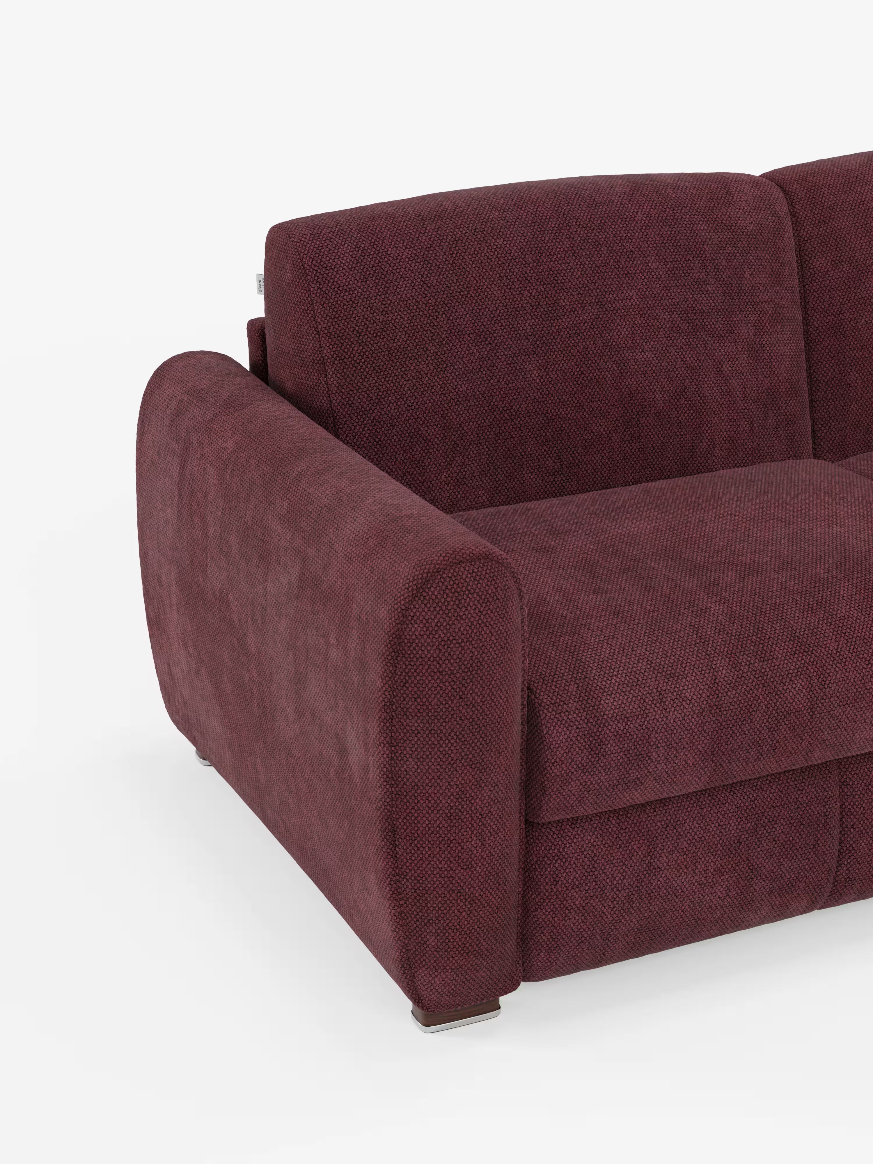 Kaleo Divano letto matrimoniale con materasso alto 17 cm - eleganza e comfort in tessuto Impermeabile