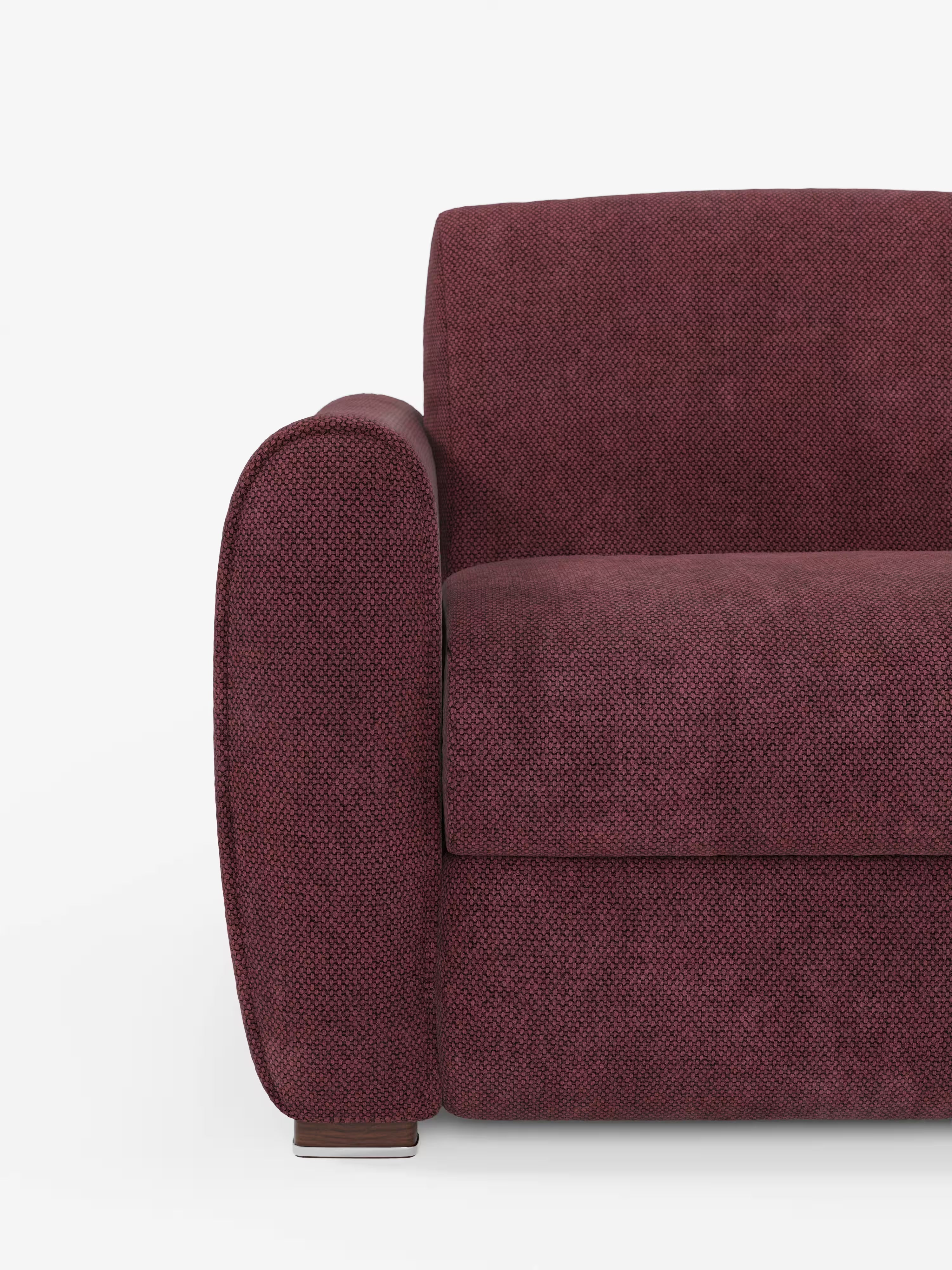 Kaleo Divano letto matrimoniale con materasso alto 17 cm - eleganza e comfort in tessuto Impermeabile