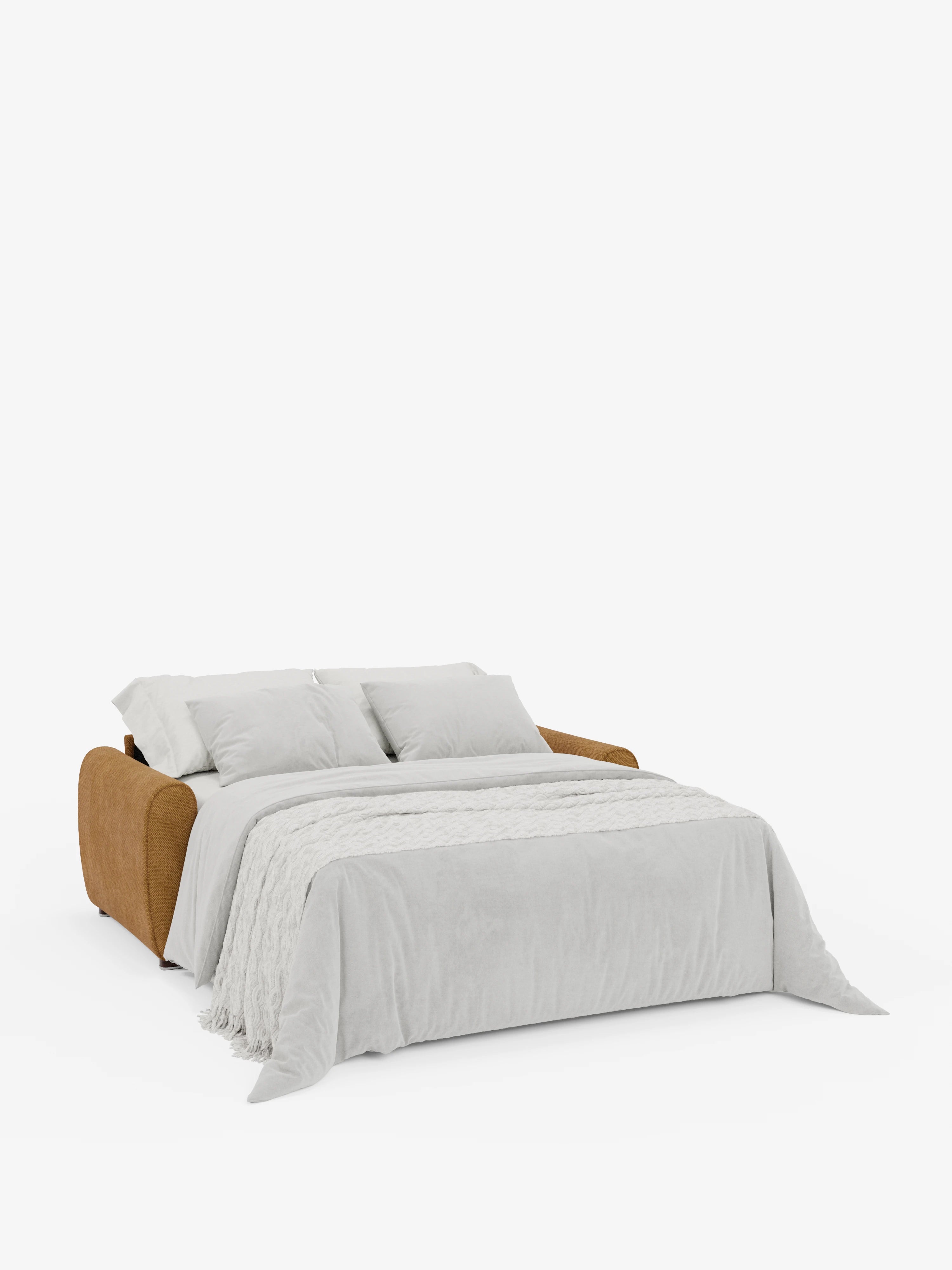 Kaleo Divano letto matrimoniale con materasso alto 17 cm - eleganza e comfort in tessuto Impermeabile
