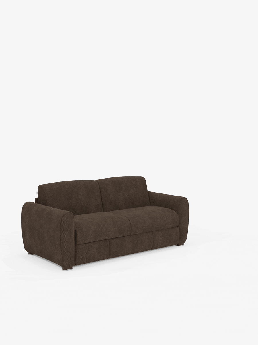 Kaleo Divano letto matrimoniale con materasso alto 17 cm - eleganza e comfort in tessuto Impermeabile