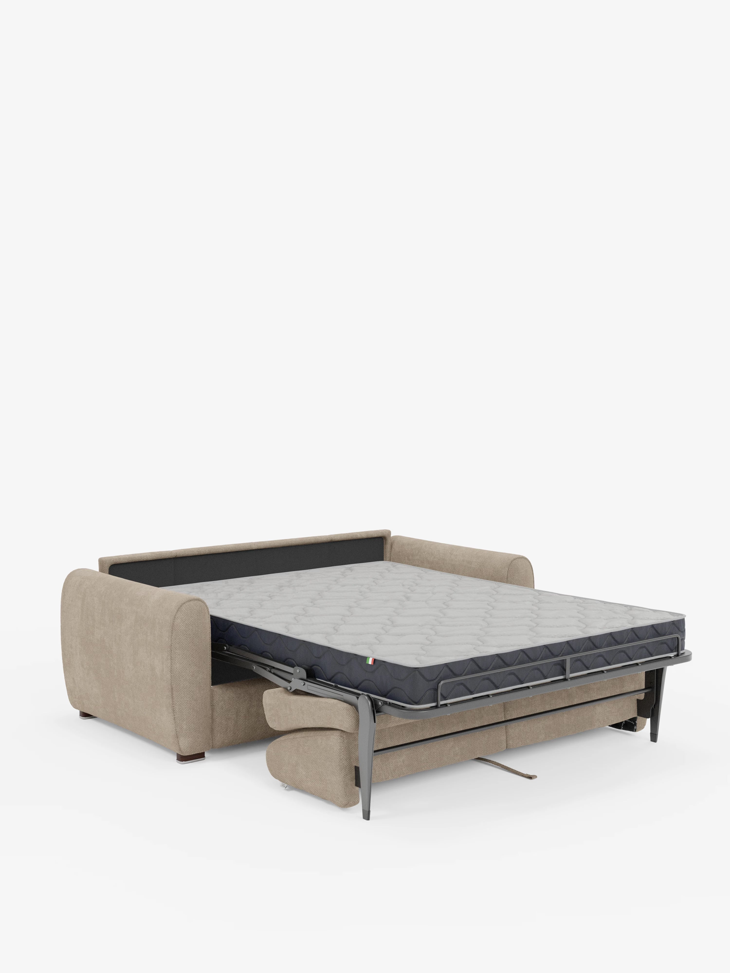 Kaleo Divano letto matrimoniale con materasso alto 17 cm - eleganza e comfort in tessuto Impermeabile