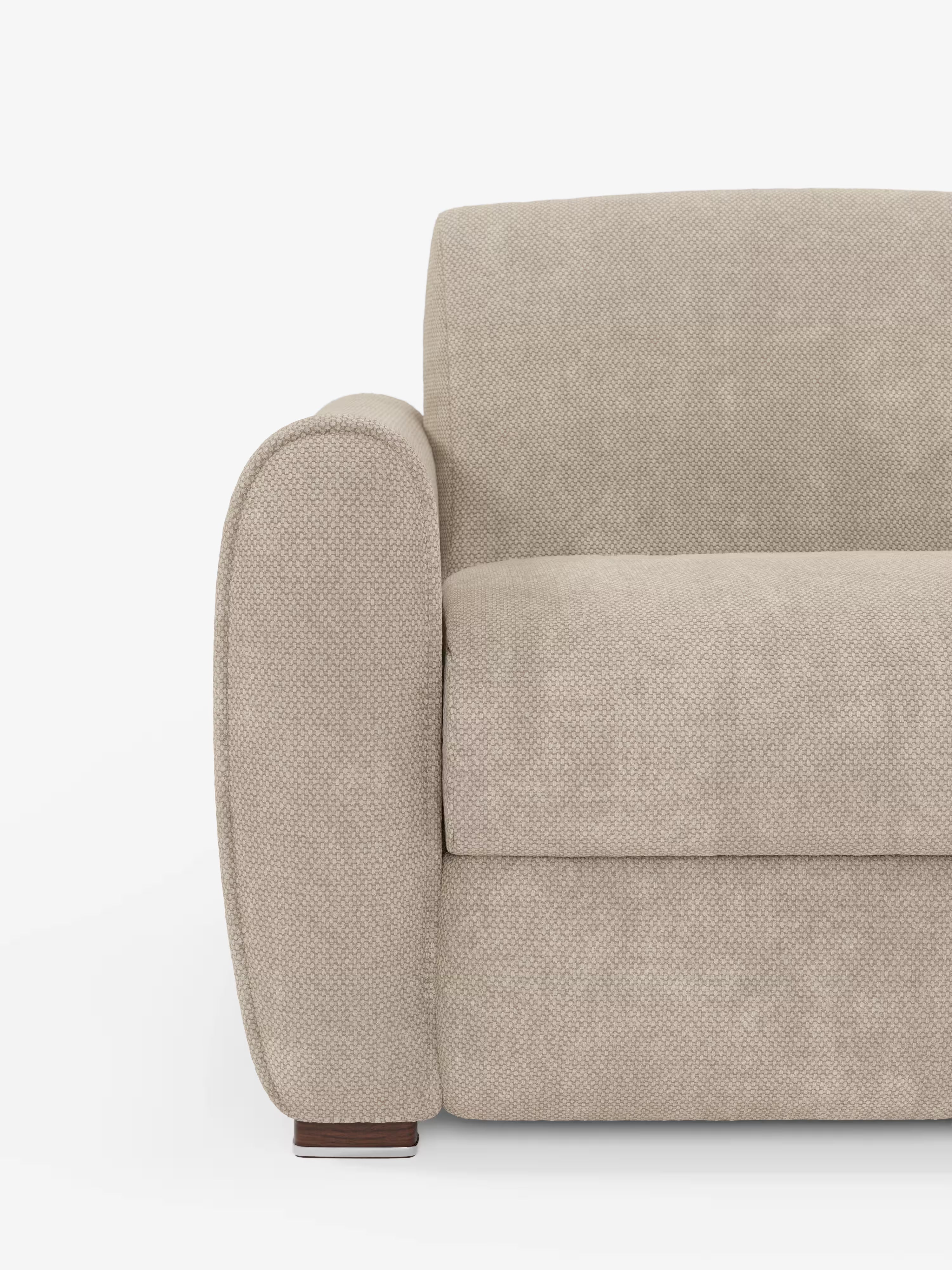 Kaleo Divano letto matrimoniale con materasso alto 17 cm - eleganza e comfort in tessuto Impermeabile