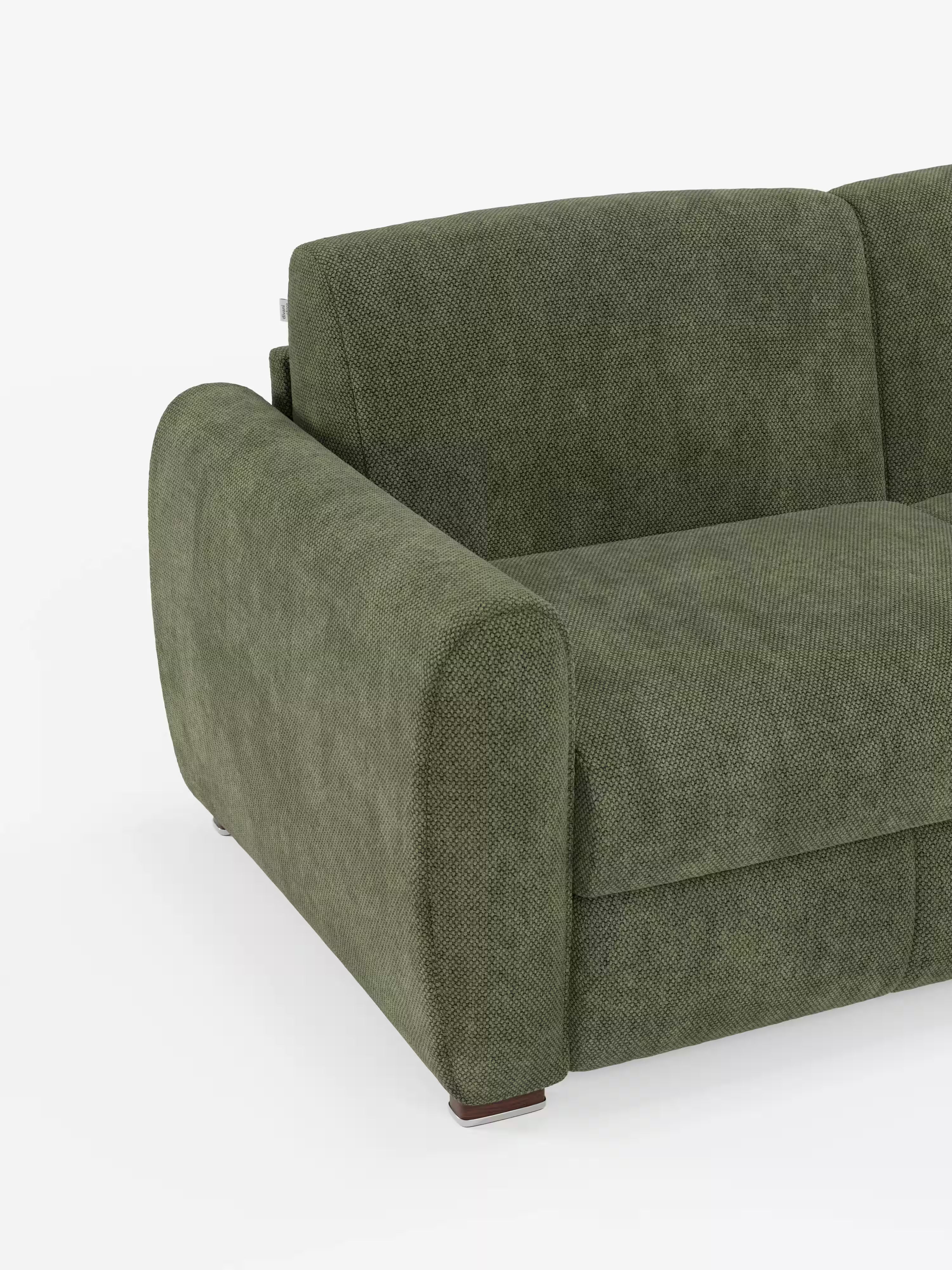 Kaleo Divano letto matrimoniale con materasso alto 17 cm - eleganza e comfort in tessuto Impermeabile
