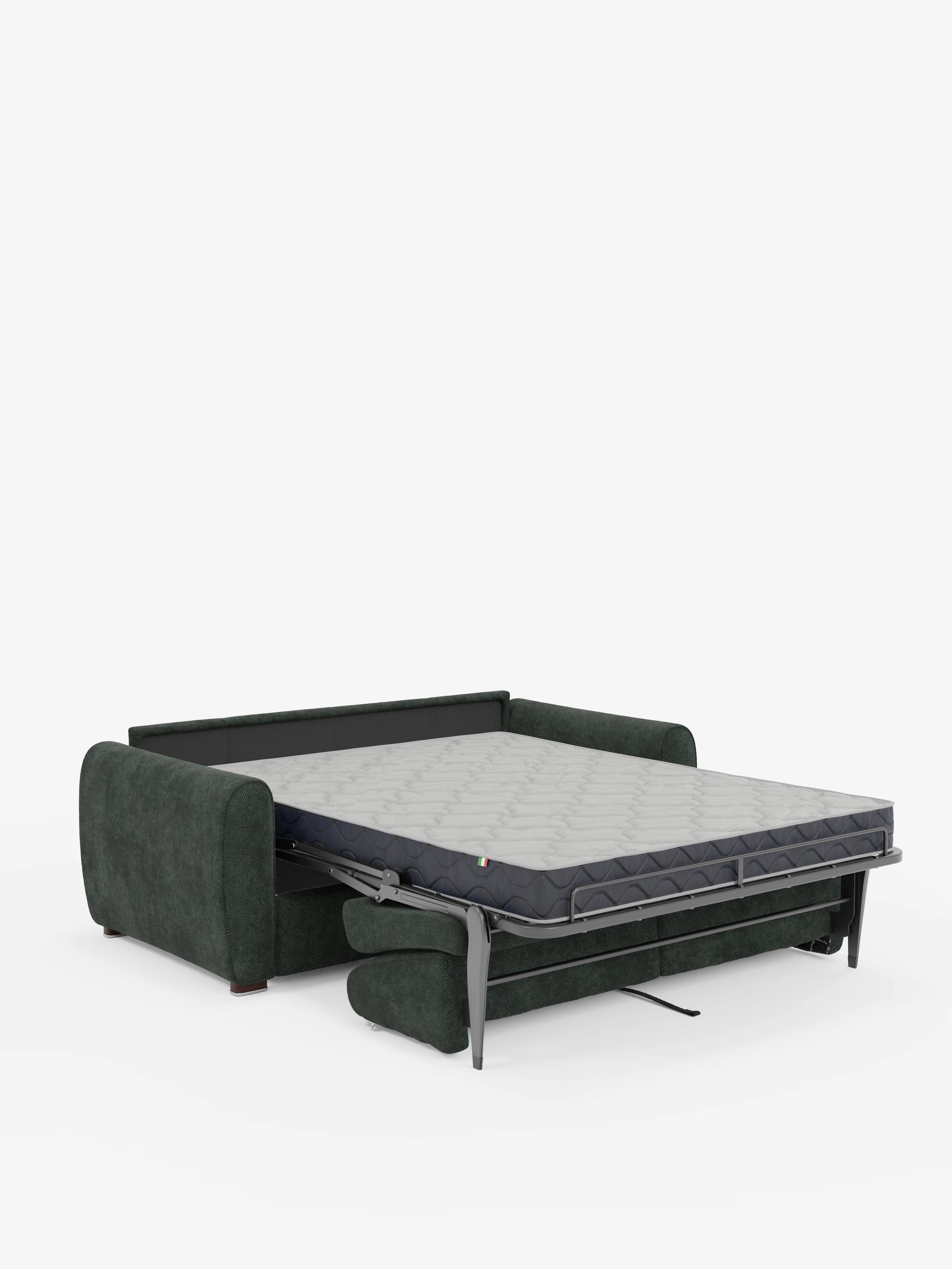 Kaleo Divano letto matrimoniale con materasso alto 17 cm - eleganza e comfort in tessuto Impermeabile