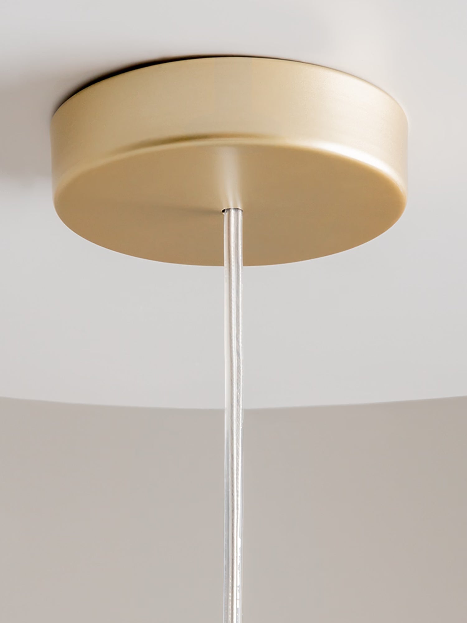 Kyoto Textured design pendant lamp - Japanese style in natural marble and glass