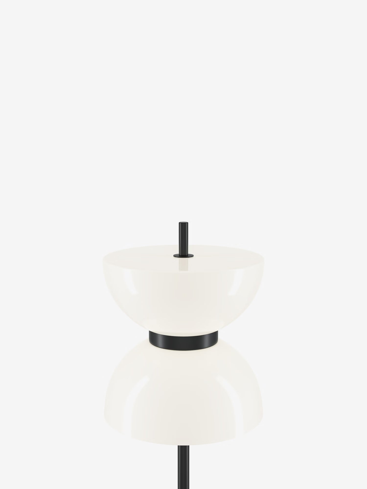 Kyoto Stehlampe – Architektonische Eleganz aus Naturmarmor und Opalglas in 3 Farbvarianten