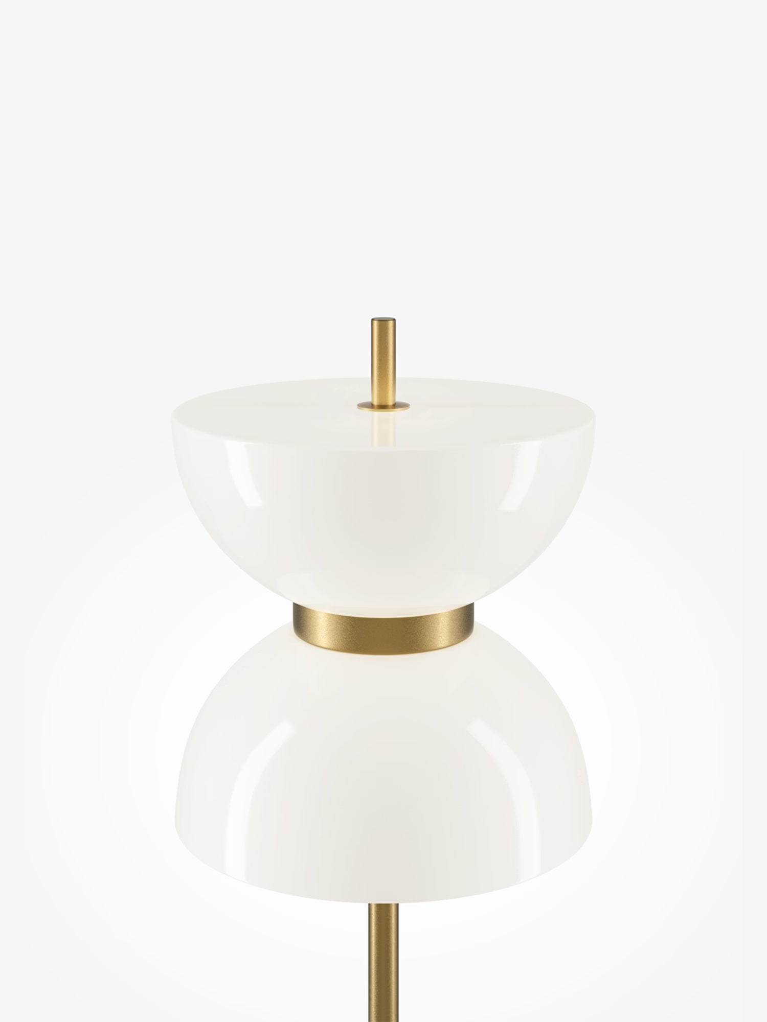 Kyoto Stehlampe – Architektonische Eleganz aus Naturmarmor und Opalglas in 3 Farbvarianten