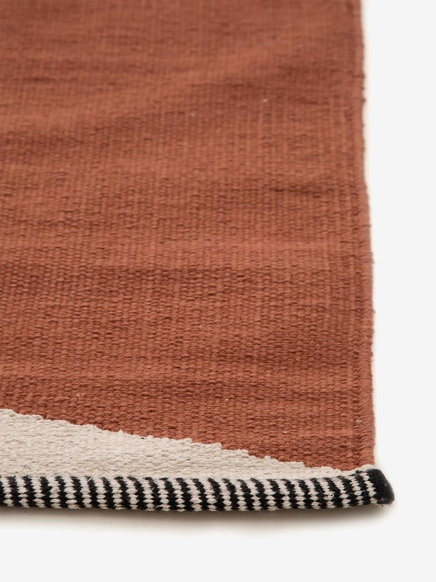 Lenny Tappeto in Cotone tessuto a mano con Design geometrico