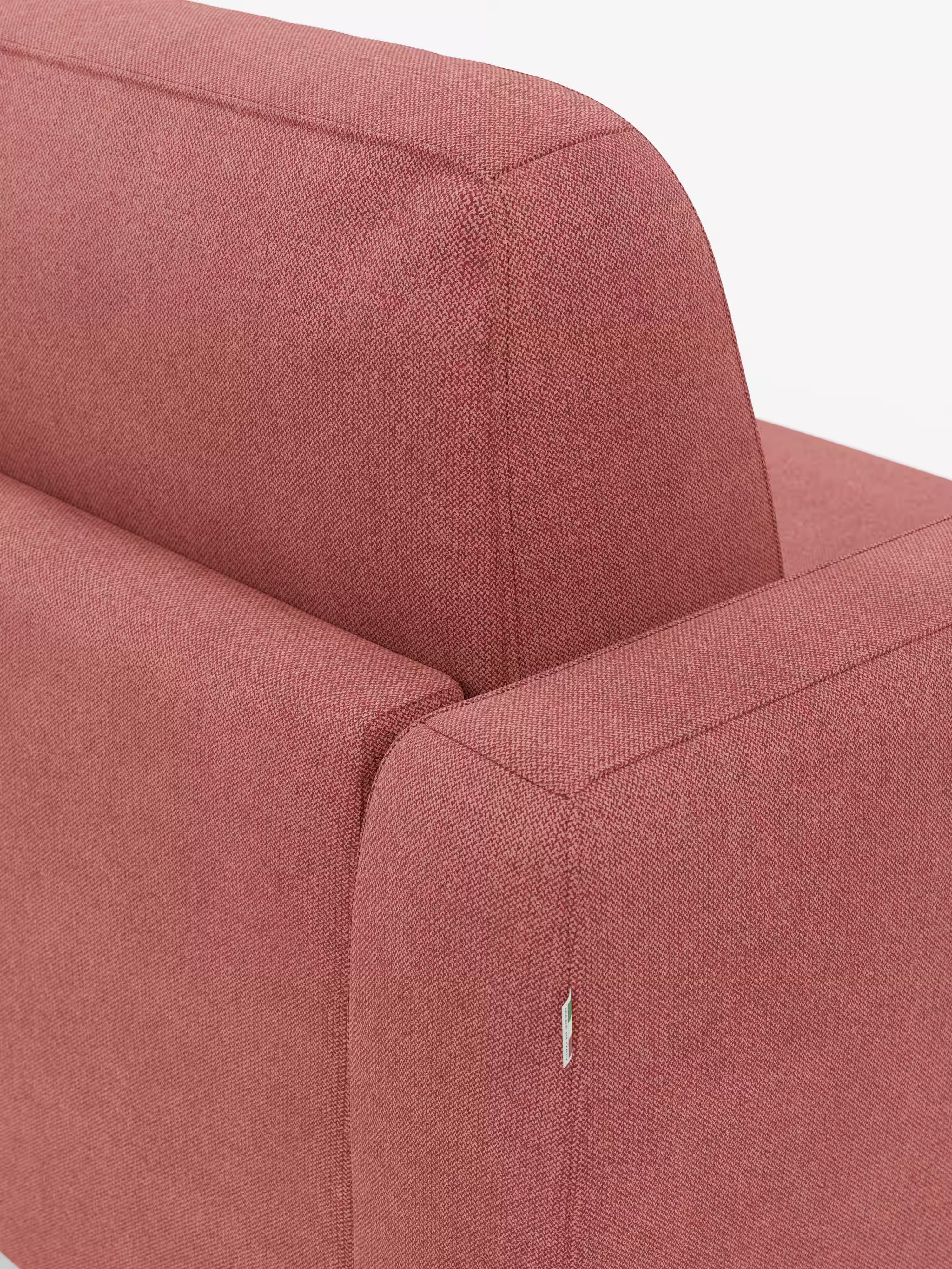 Leonida divano letto sfoderabile 3 posti - materasso alto 18 cm incluso e vano porta-cuscini in Tessuto Smacchiabile